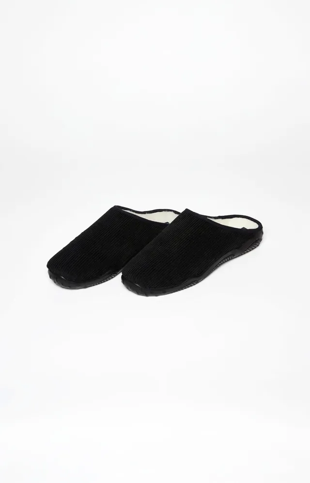 arthur-bob-velours-cotel-mules-homme-noir image 1