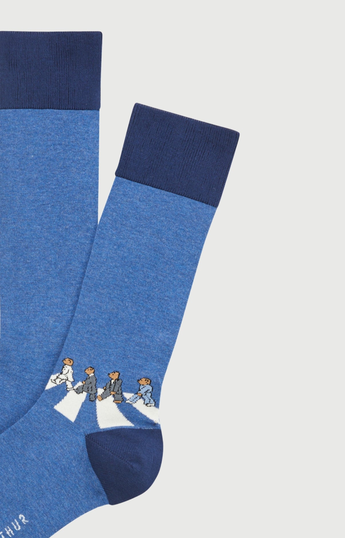 arthur-bob-a-bear-road-chaussettes-homme-coton-denim image 2