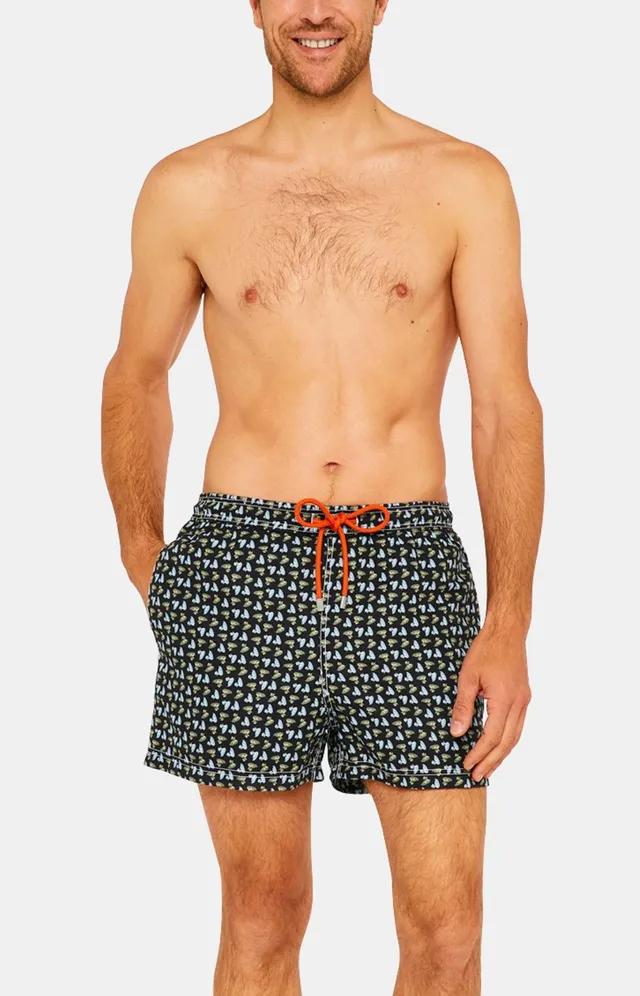 arthur-petit-canard-short-de-bain-homme-noir image 1
