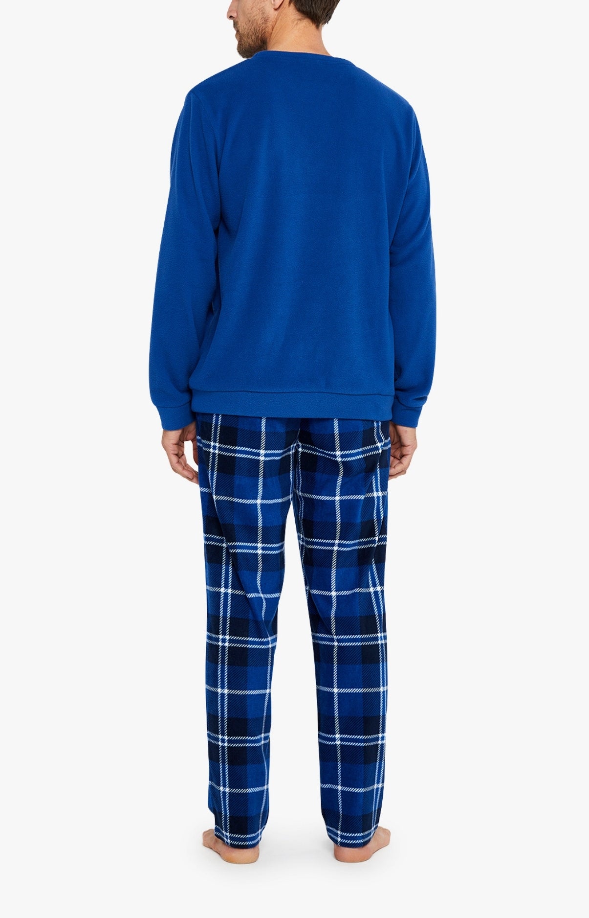 arthur-bob-ralf-pyjama-polaire-marine-homme image 4
