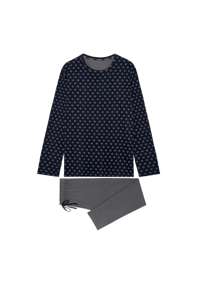 hom-modal-comfort-duane-403211-pyjama-noir-coton image 1