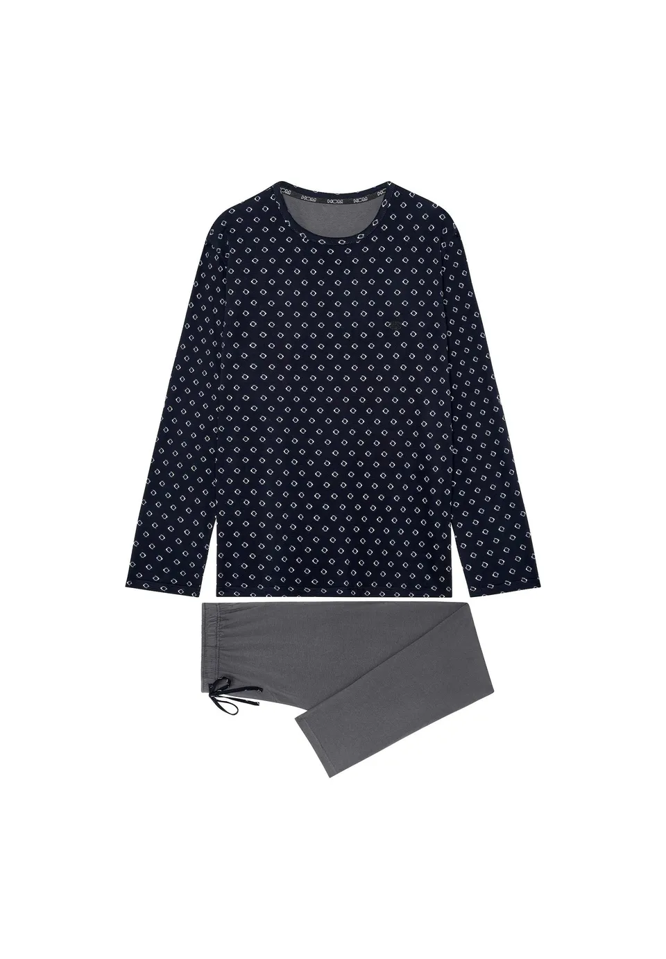 hom-modal-comfort-duane-403211-pyjama-noir-coton image 1