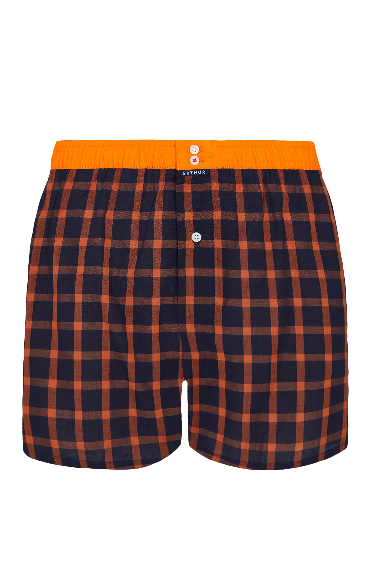 arthur-le-club-cale-on-991-marine-carreaux-coton-bio image 3