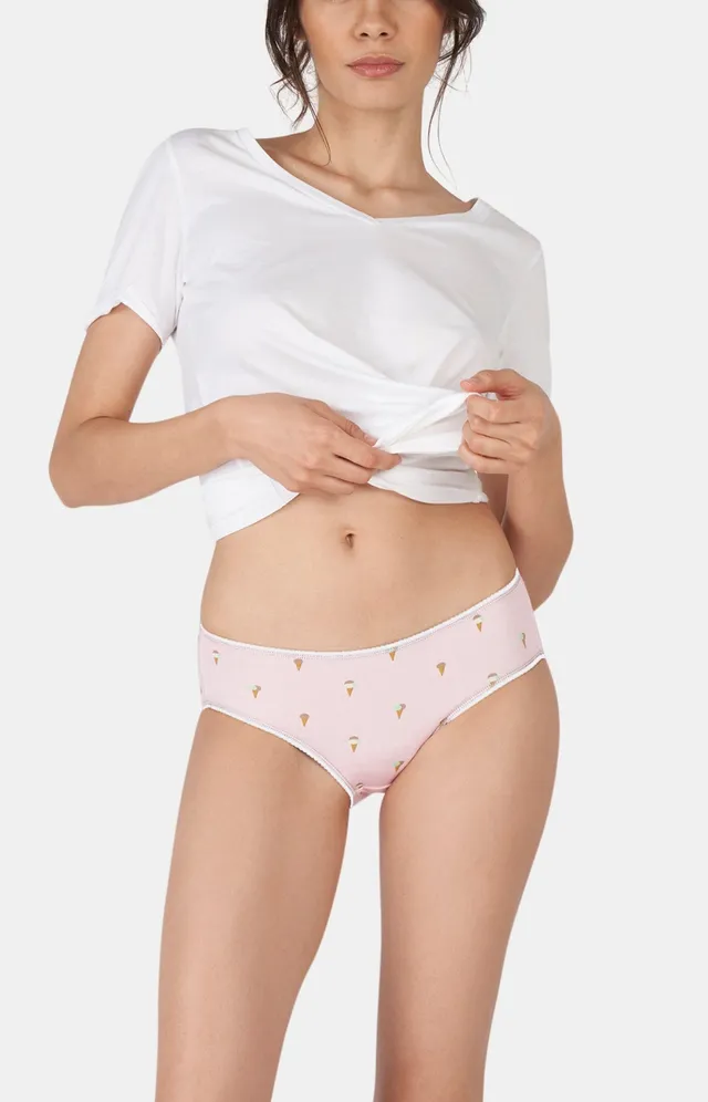 arthur-bob-icecream-culotte-femme-rose-coton-bio image 1