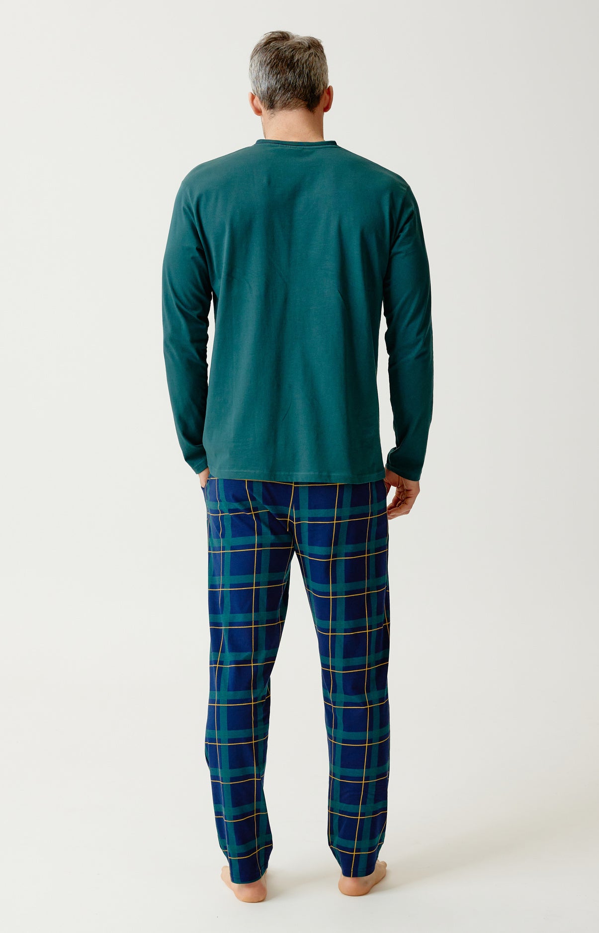 arthur-bob-noah-tradi-pyjama-homme-marine-coton-bio image 5