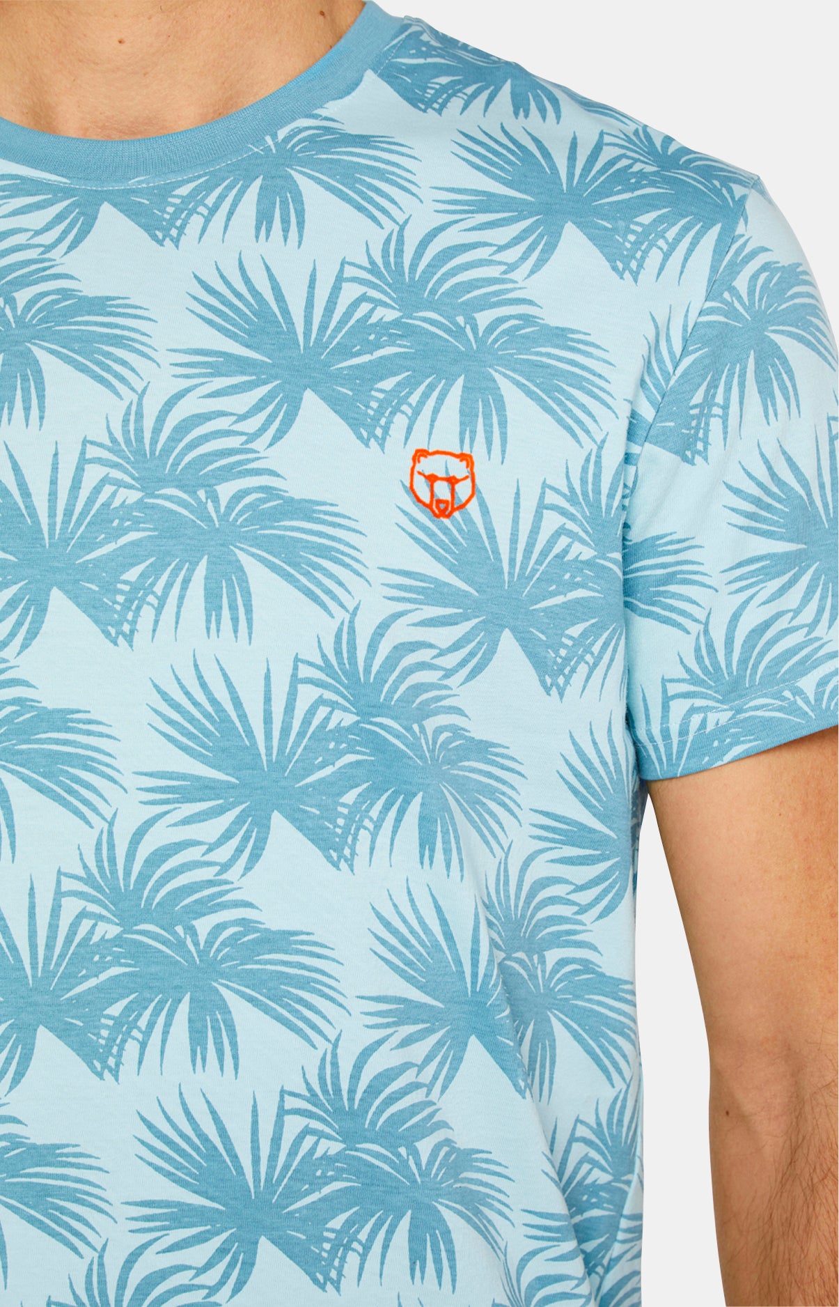 arthur-bob-palmier-tee-shirt-lagon-coton-bio-homme image 4