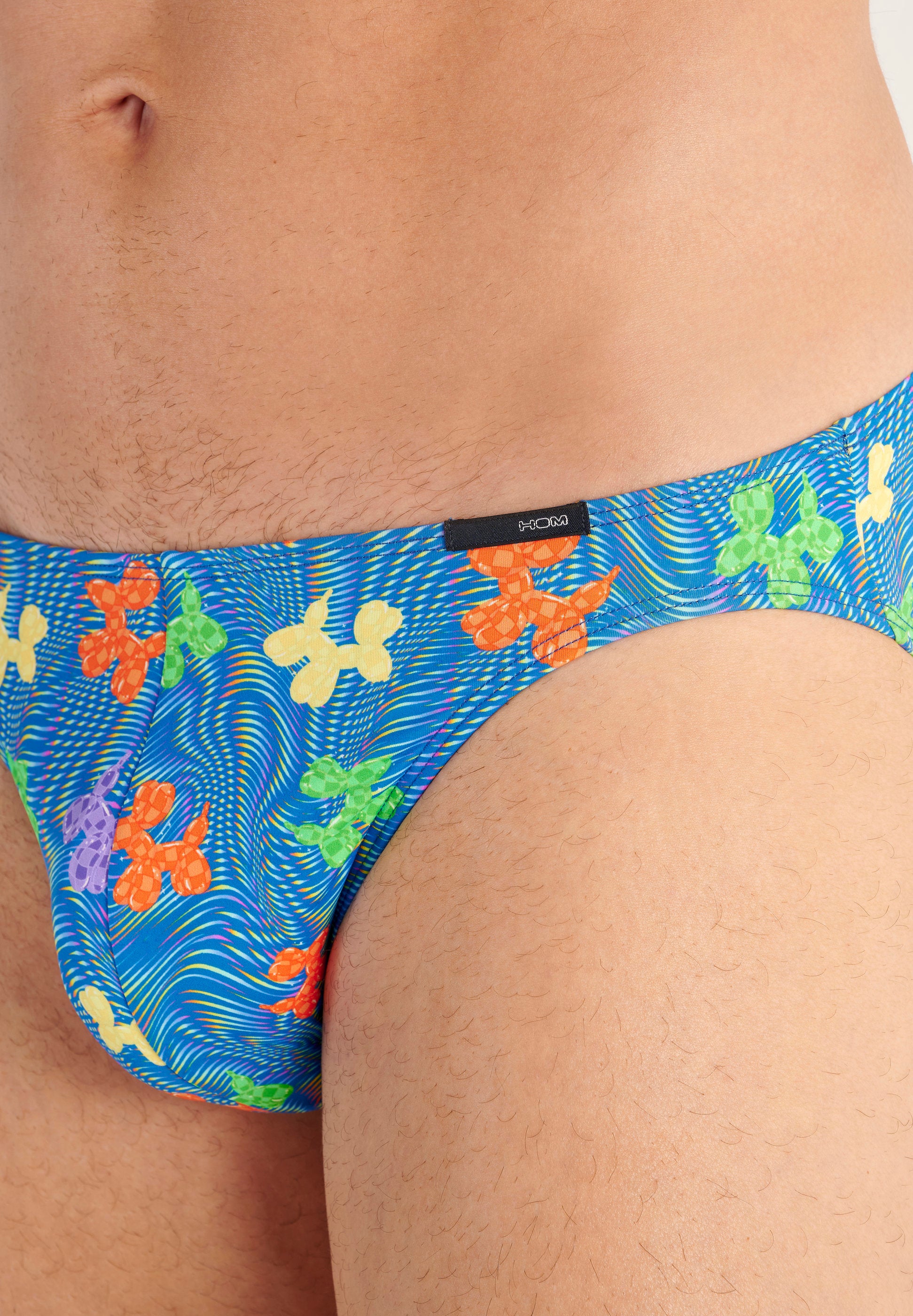 hom-funky-styles-micro-slip-homme-bleu-balloon-dog image 5
