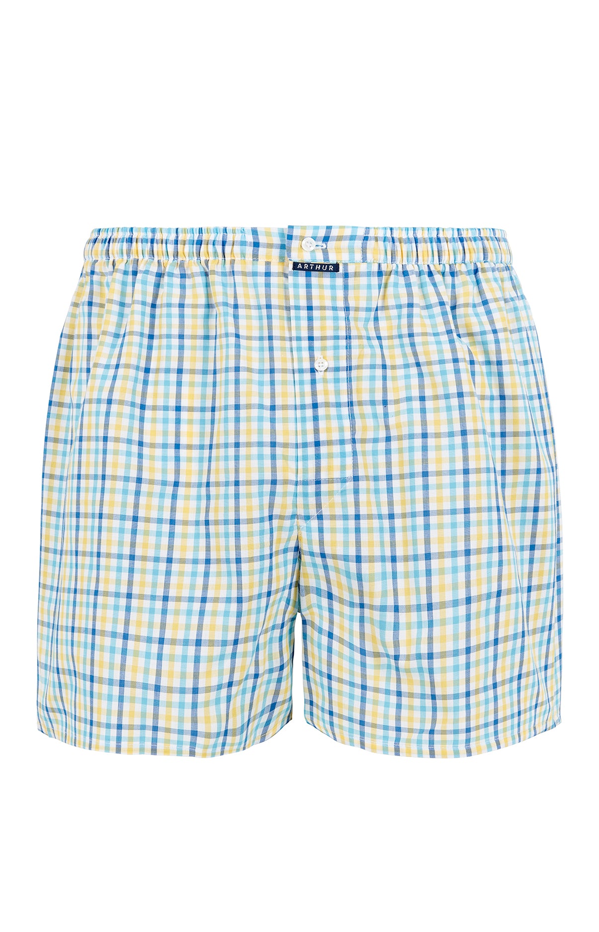 arthur-le-club-cale-on-coton-bio-homme-vichy-multicolore image 3