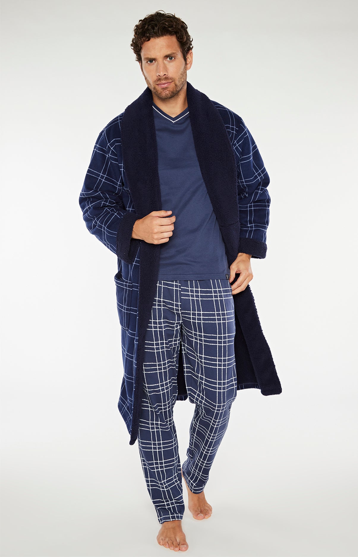 arthur-bob-lewis-robe-de-chambre-marine-carreaux-chaudes image 2