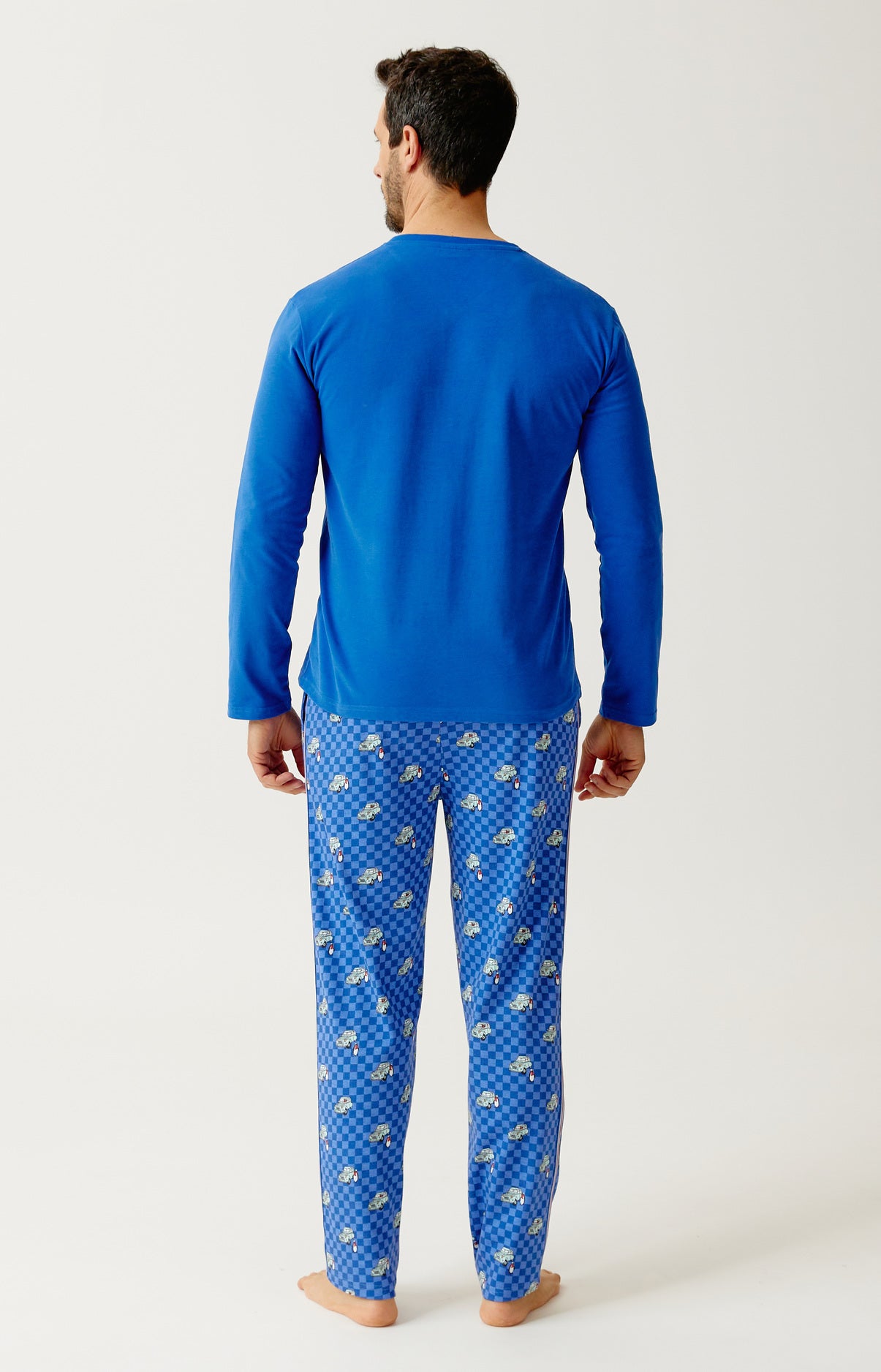 arthur-bob-pyjama-homme-bleu-2cv-lent-au-d-marrage image 6