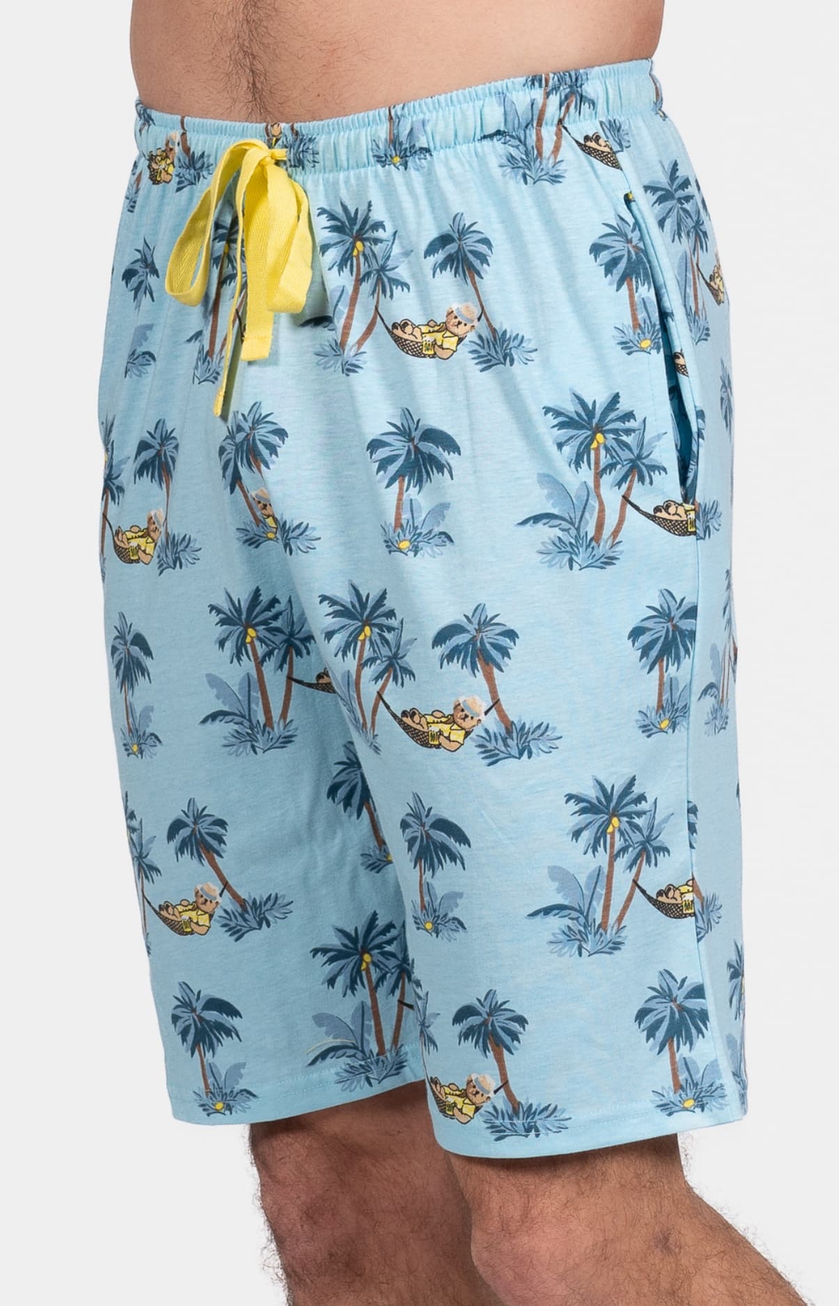 arthur-bob-pas-de-pression-pyjashort-homme-lagon-coton image 4