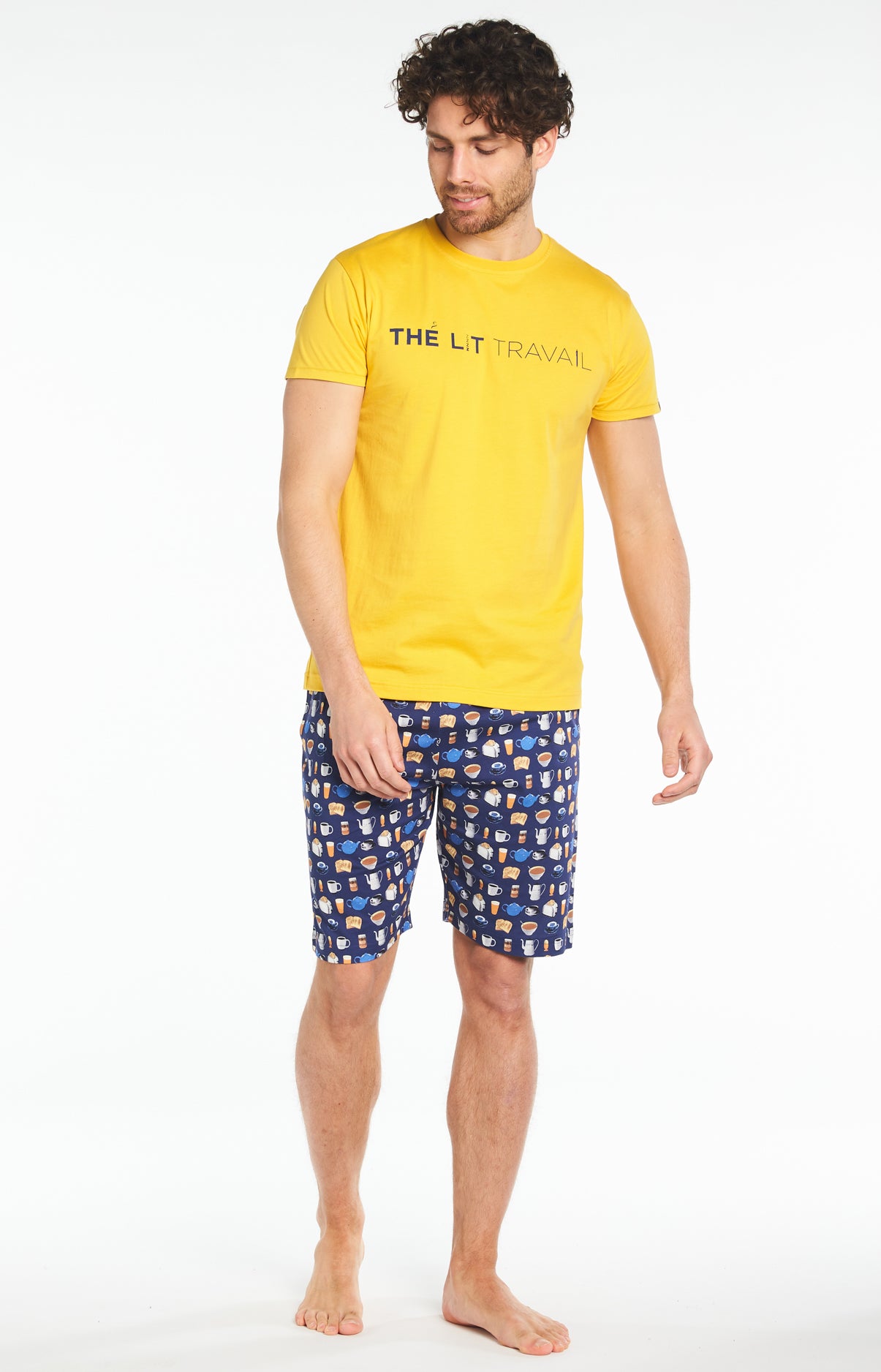 arthur-bob-th-lit-travail-pyjashort-marine image 2