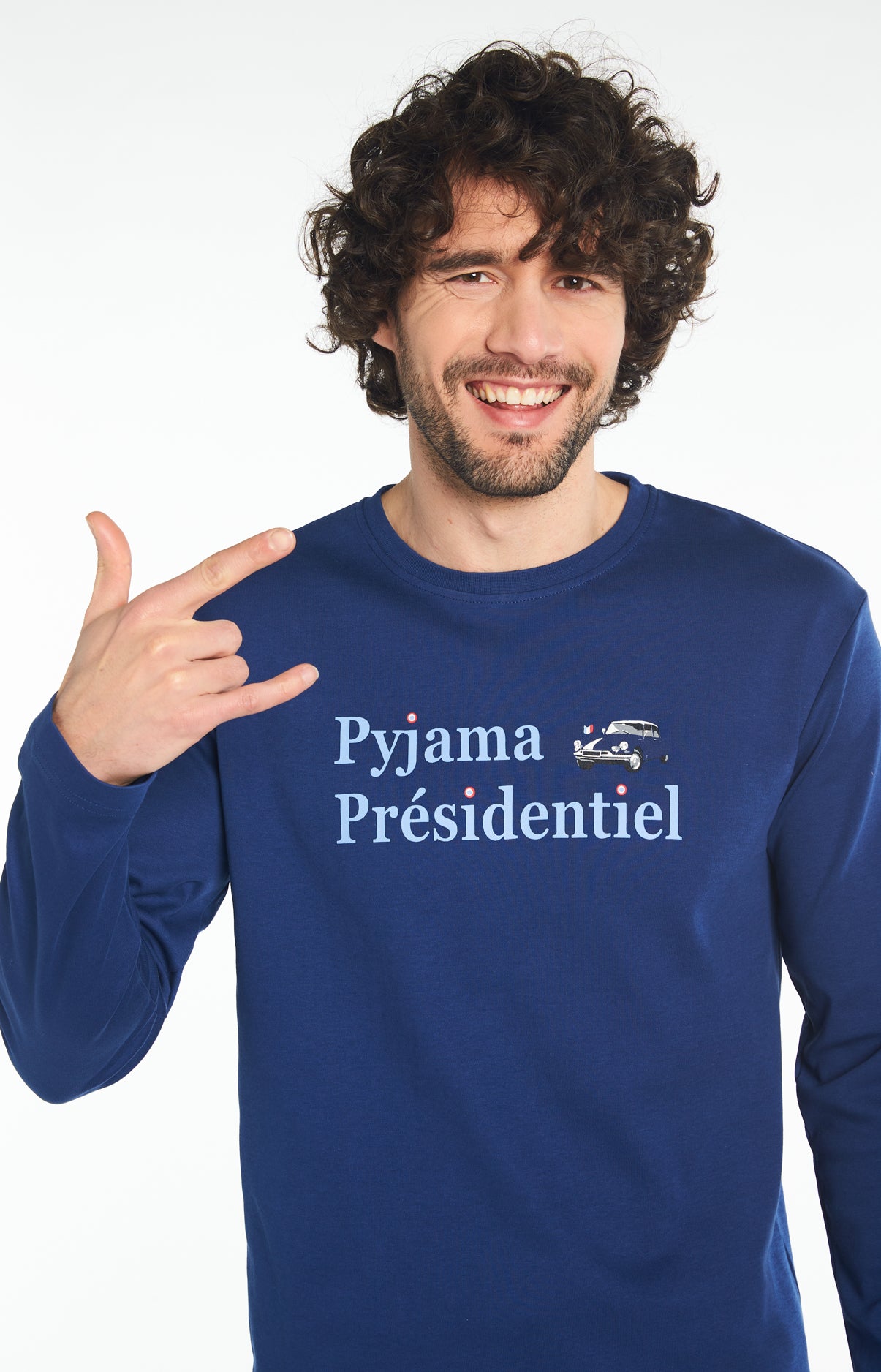 arthur-bob-pyjama-pr-sidentiel-homme-ciel-coton-bio-chaud image 6