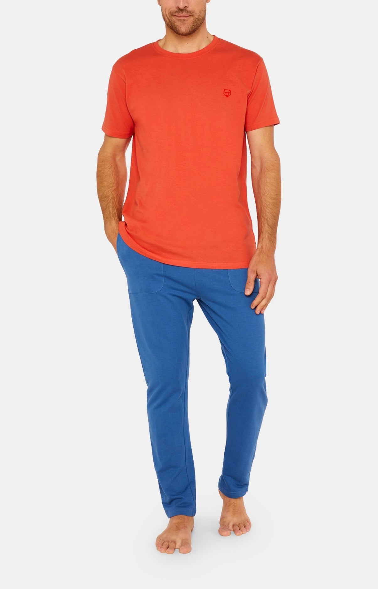 arthur-bob-tee-shirt-coton-brique-t-shirt-brique-coton-bio image 2