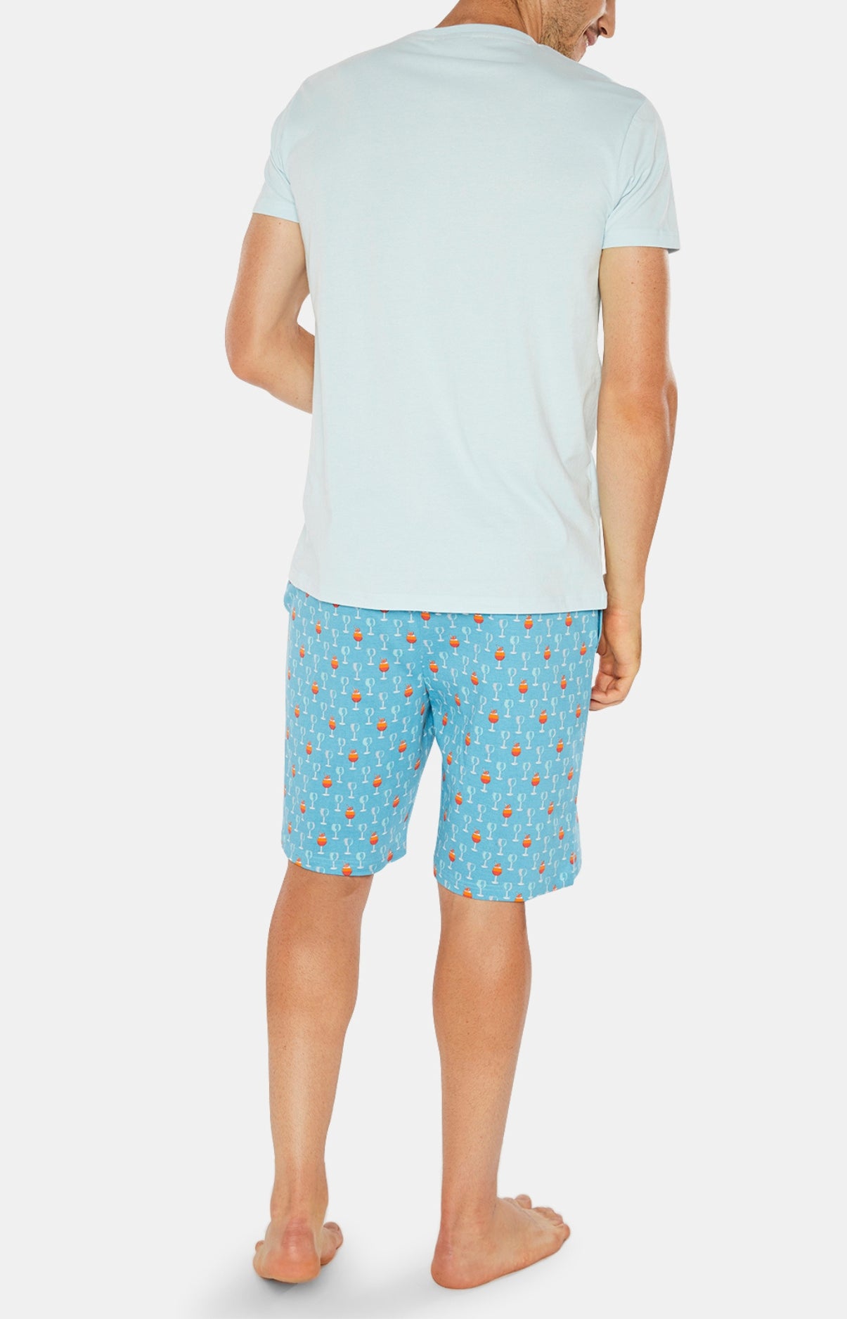 arthur-bob-pyjashort-ap-ro-pyjama-court-bleu-atoll-coton-bio image 4