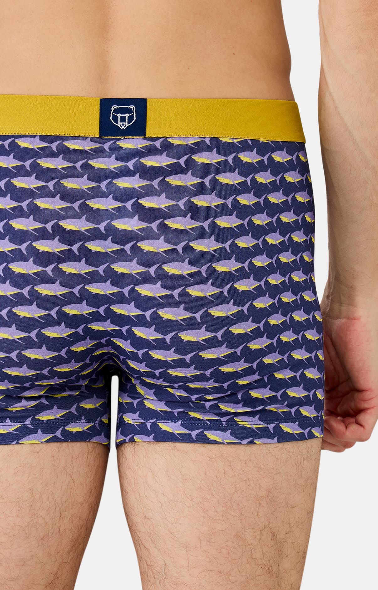 arthur-bob-requin-des-mers-boxer-homme-marine-microfibre image 5
