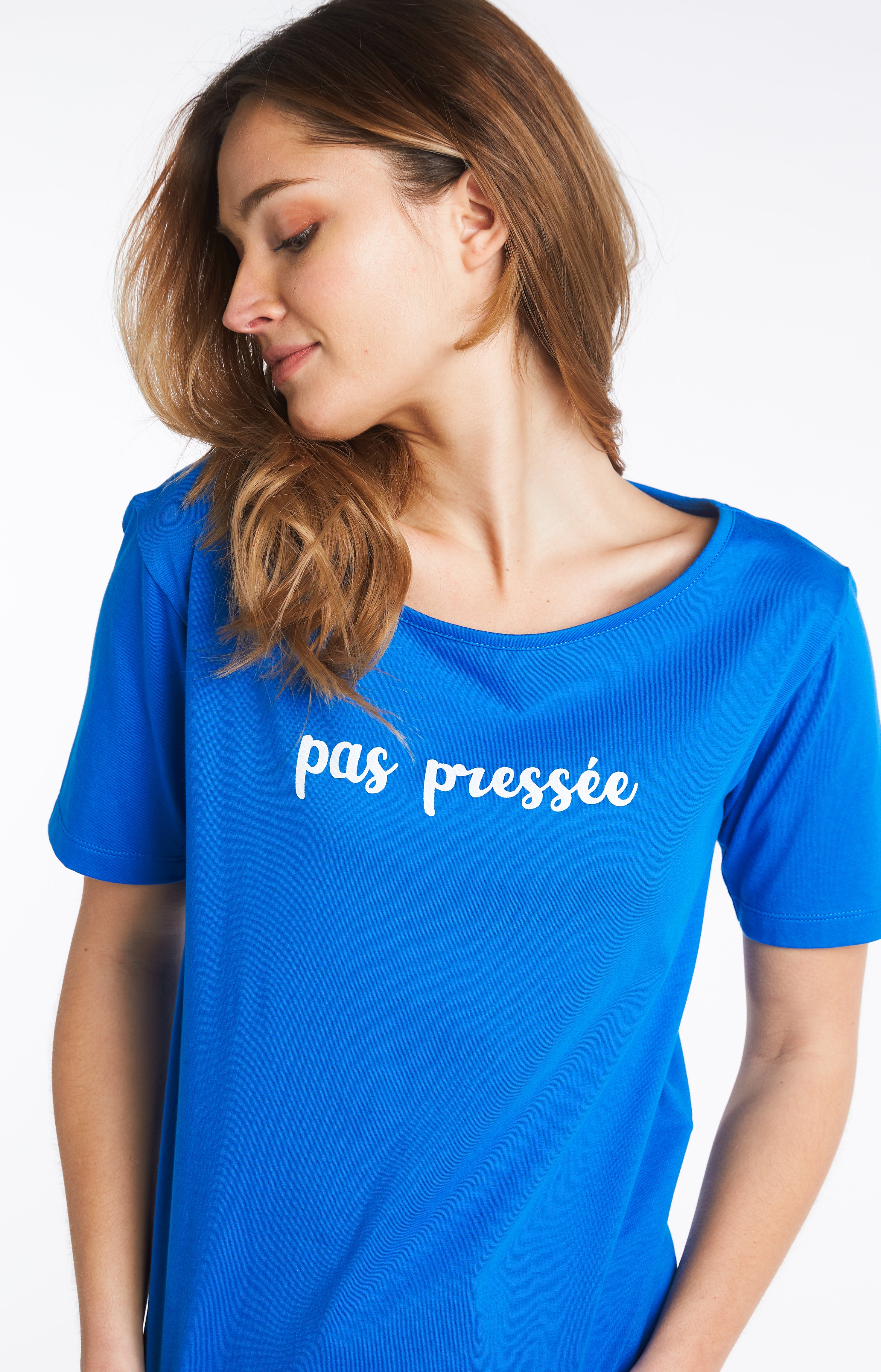 arthur-bob-pyjama-long-agrume-blanc-coton-bio-femme image 2