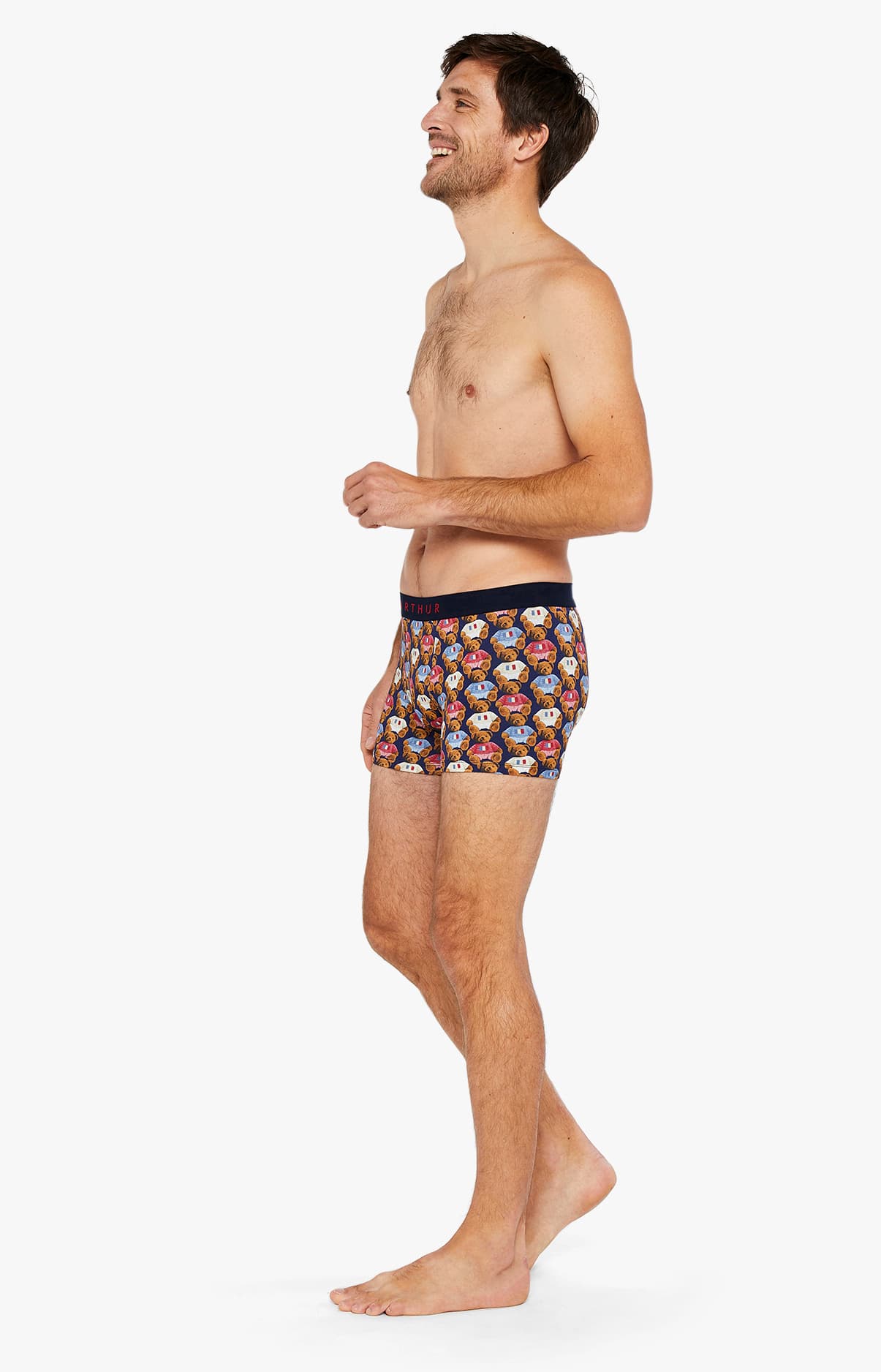 arthur-bob-boxer-jersey-teddy-tricolore-multicolore image 4