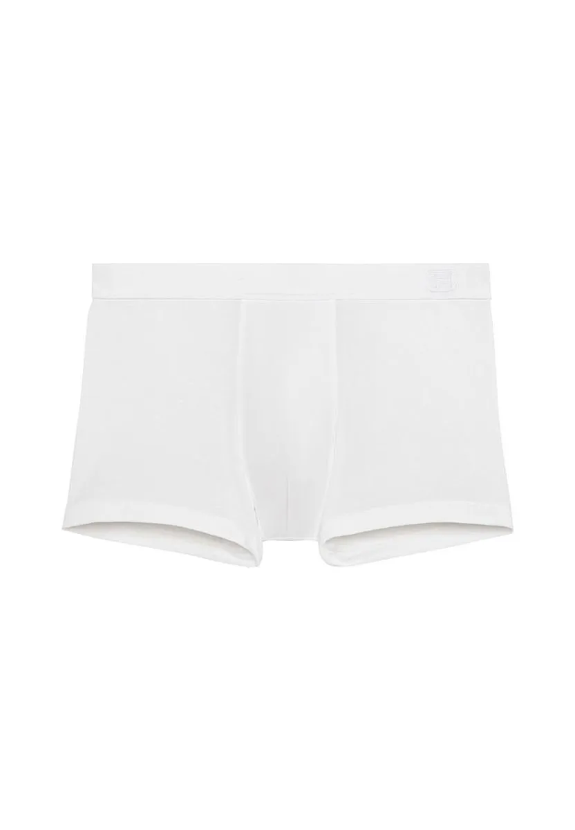 hom-supreme-cotton-boxer-long-blanc-coton-pima image 1