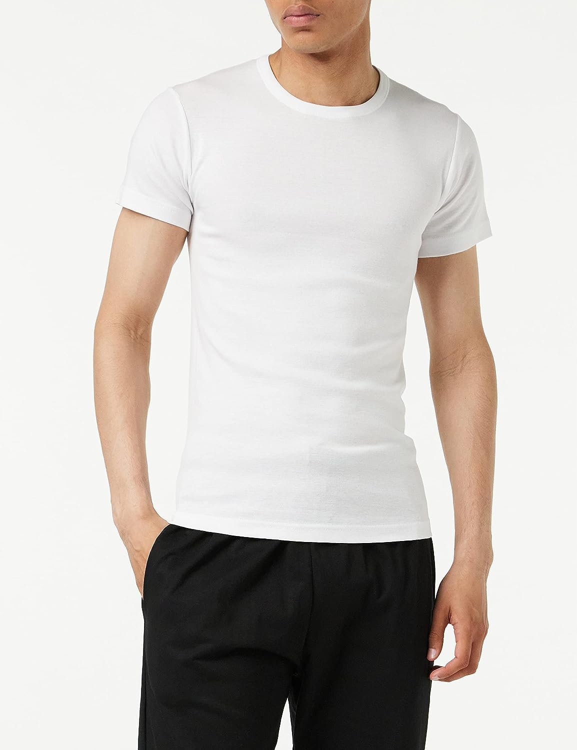 athena-easy-bio-lot-4-t-shirts-homme-col-o-coton-bio image 2