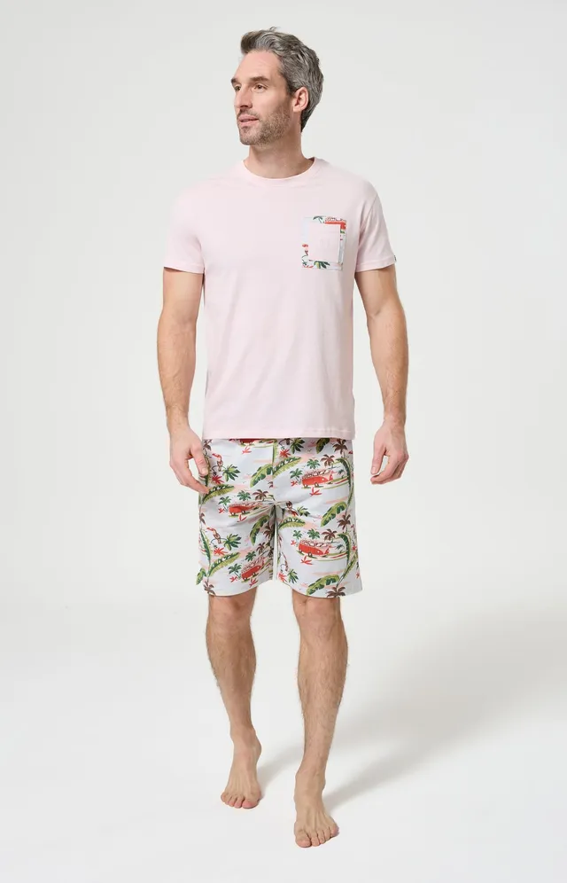 arthur-bob-pyjashort-van-life-homme-coton-bio-multicolore image 1