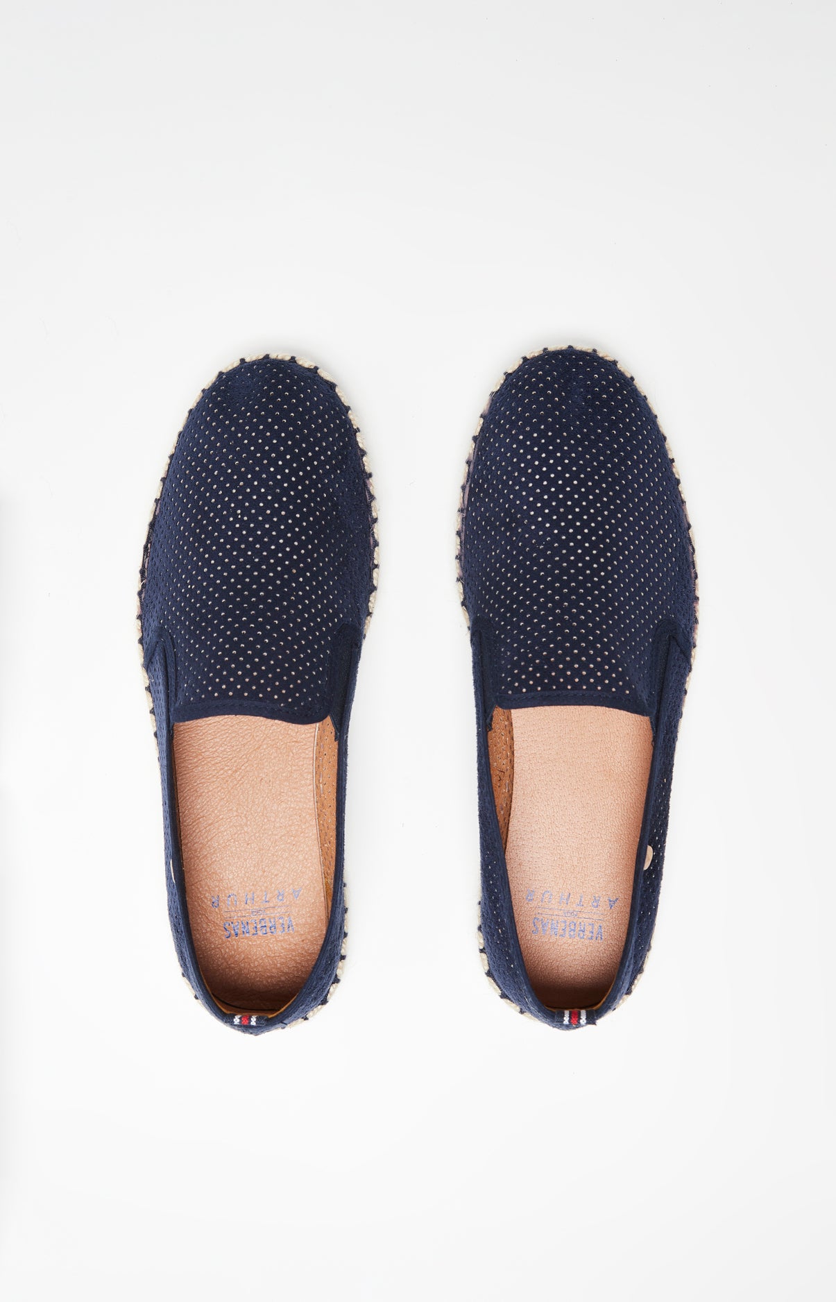 arthur-bob-espadrilles-marine-cuir-homme image 3