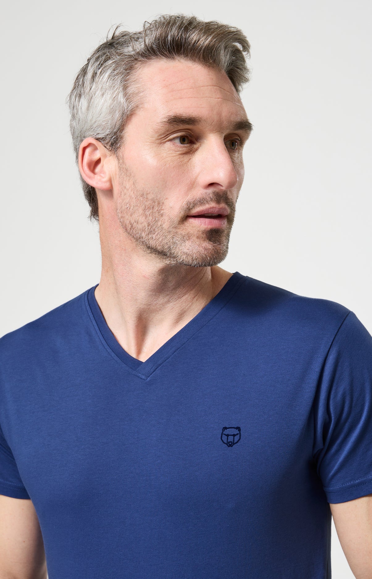 arthur-bob-marin-tee-shirt-homme-marine-coton-bio image 2