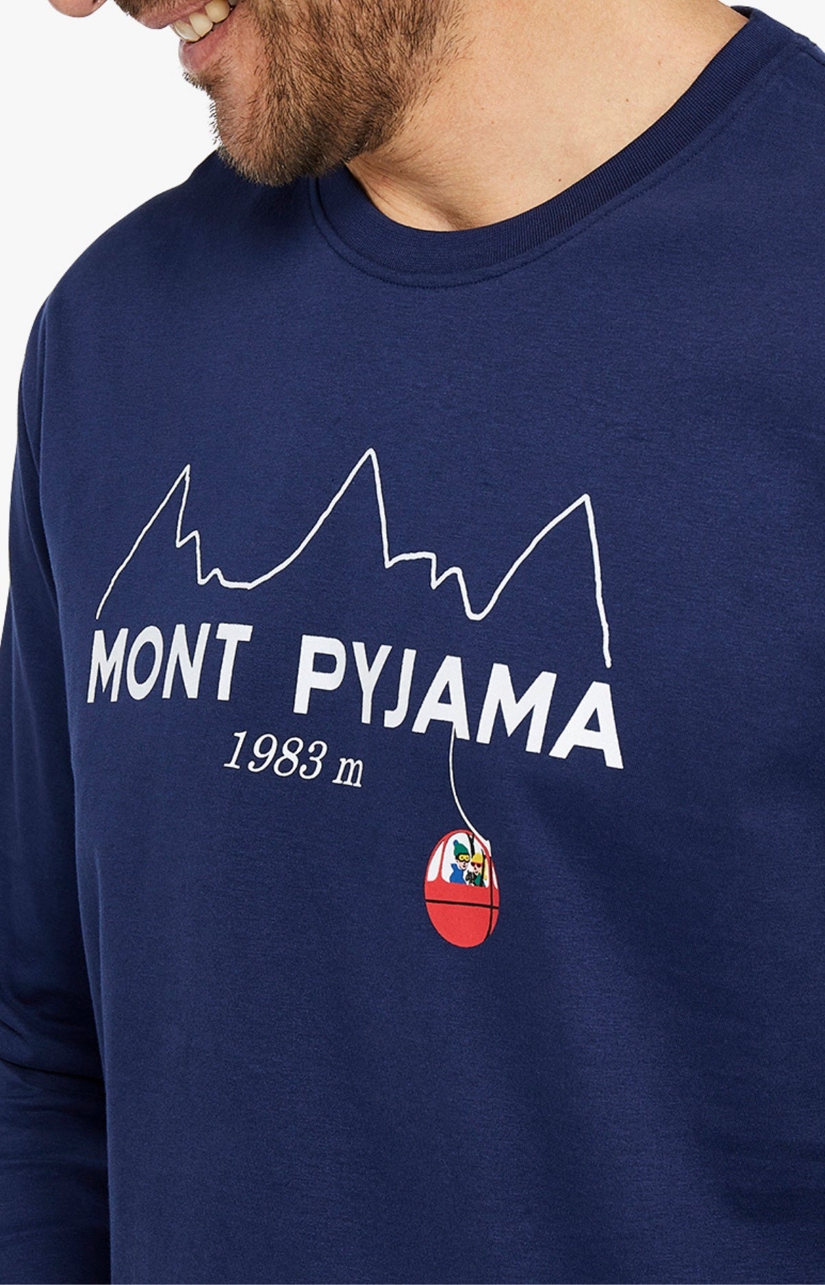 arthur-bob-mont-pyjama-pyjama-homme-blanc-coton-bio image 2