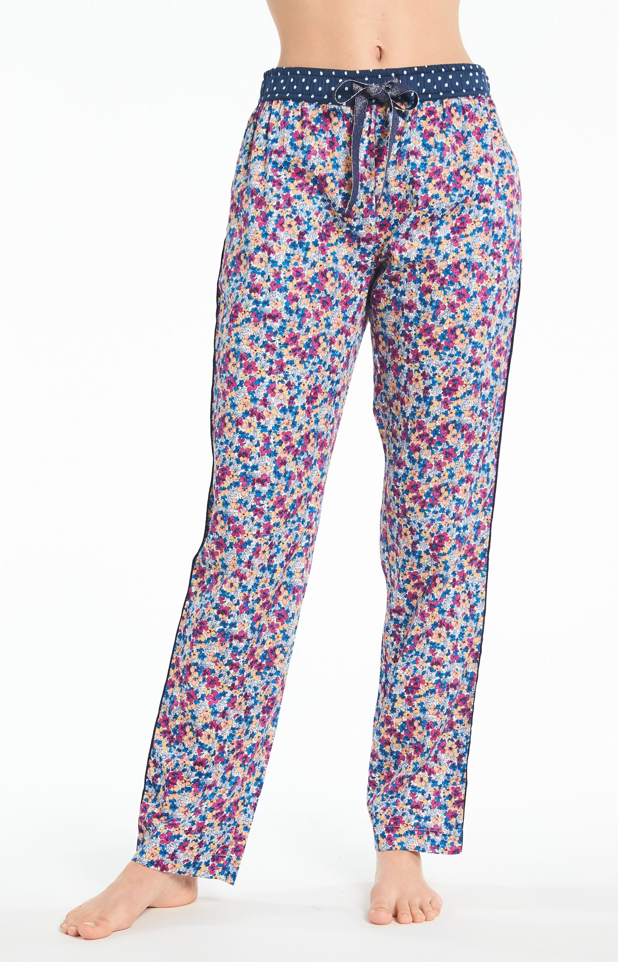 arthur-bob-fleur-pantalon-pyjama-violet-coton-bio image 7