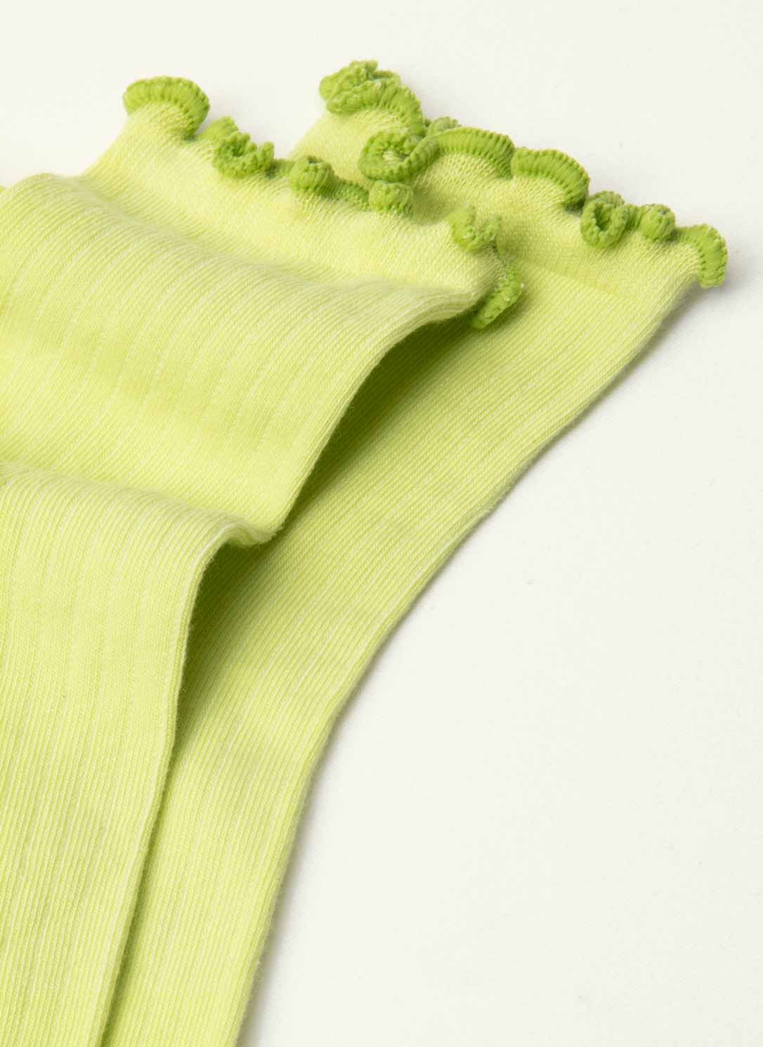 archiduchesse-fantaisie-collerettes-vert-chaussettes-36-41 image 5
