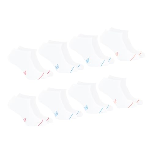 athena-ecopack-socquettes-homme-blanc-39-42-lot-8-paires-coton image 5