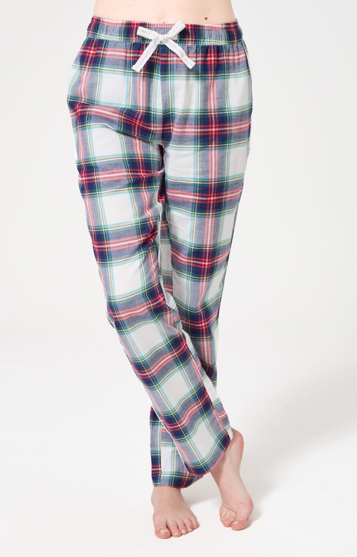 arthur-bob-logan-pantalon-pyjama-flanelle-blanc-pilou image 2