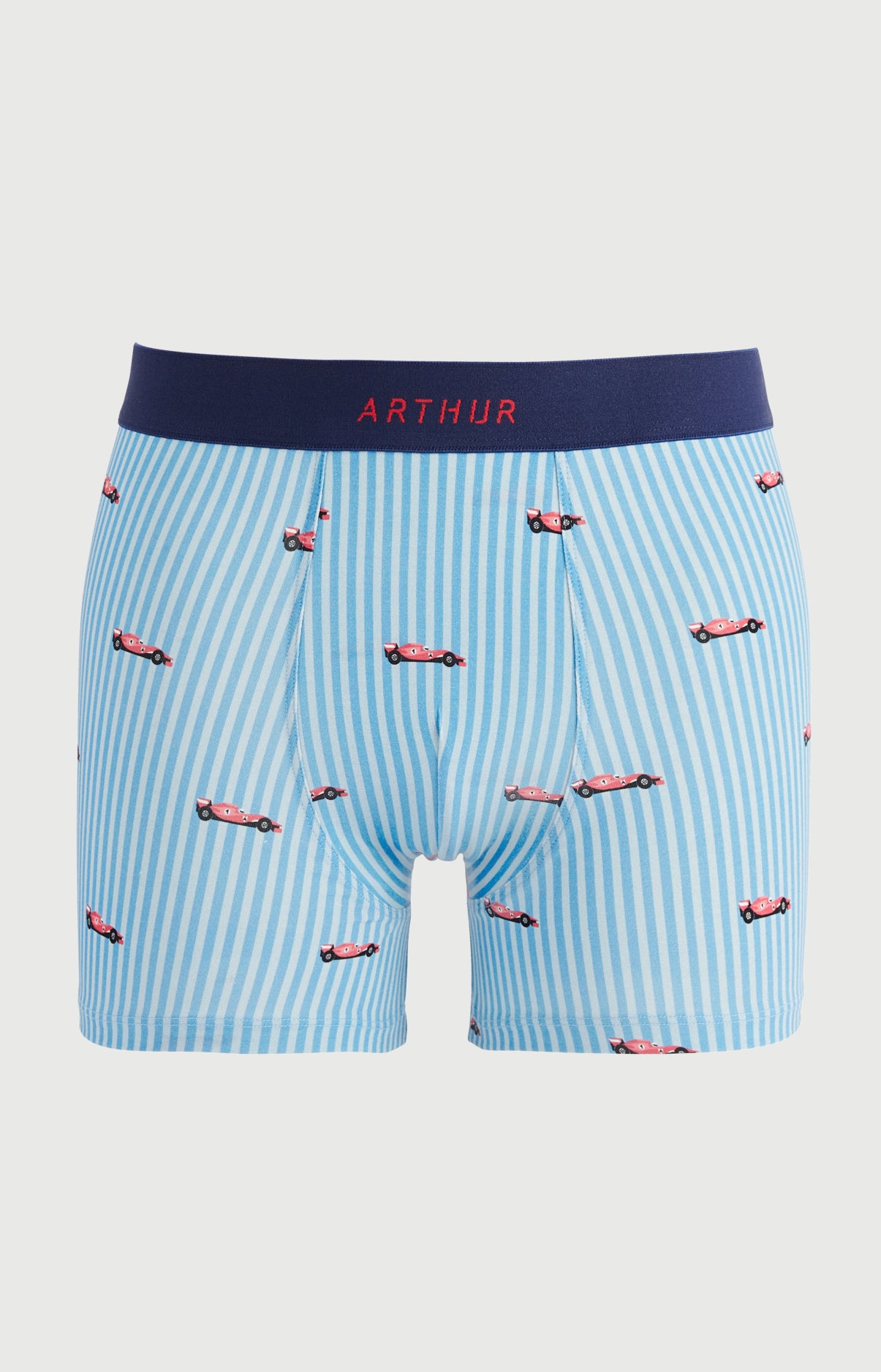arthur-bob-grand-prix-du-sommeil-boxer-homme-bleu-coton-bio image 3