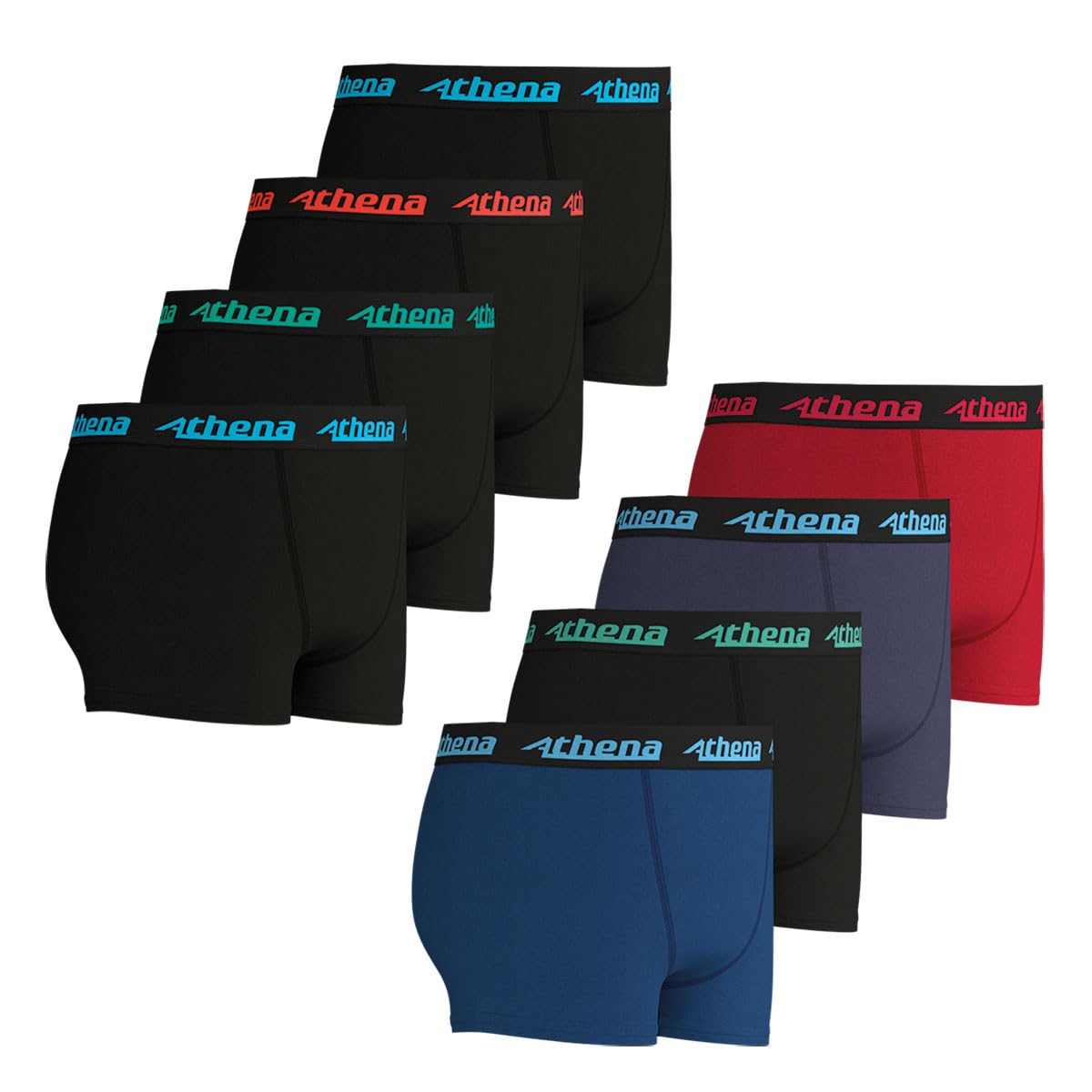 athena-my-petit-prix-lot-8-boxers-gar-on-12-ans-coton image 2
