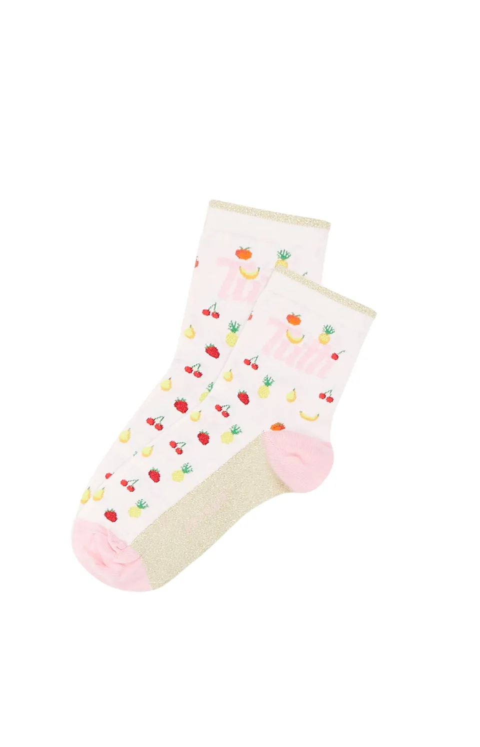 arthur-bob-tutti-frutti-chaussettes-femme-poudre-36-40-floral image 1