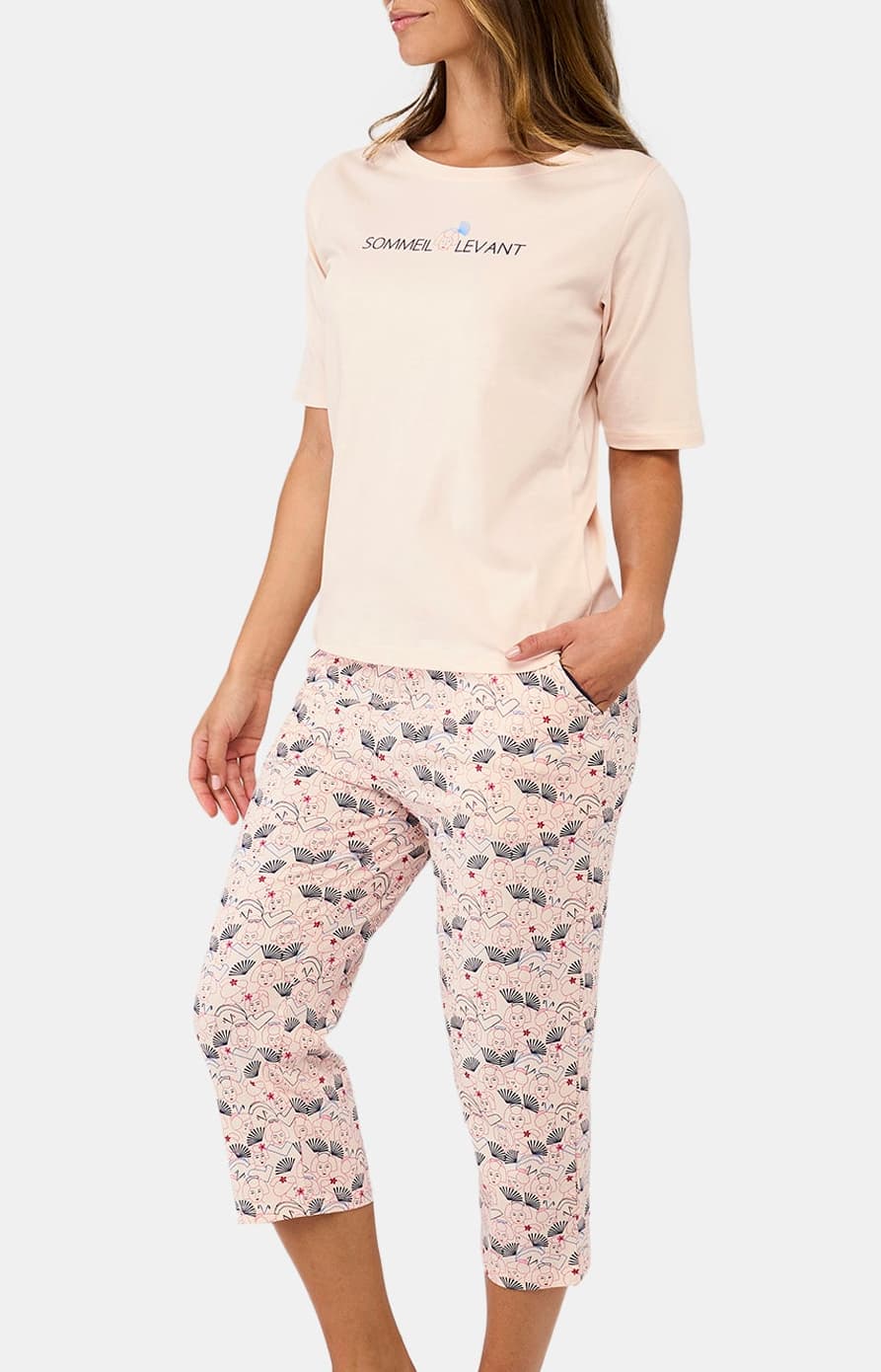 arthur-bob-sommeil-levant-pyjama-corsaire-poudre-coton-bio image 5