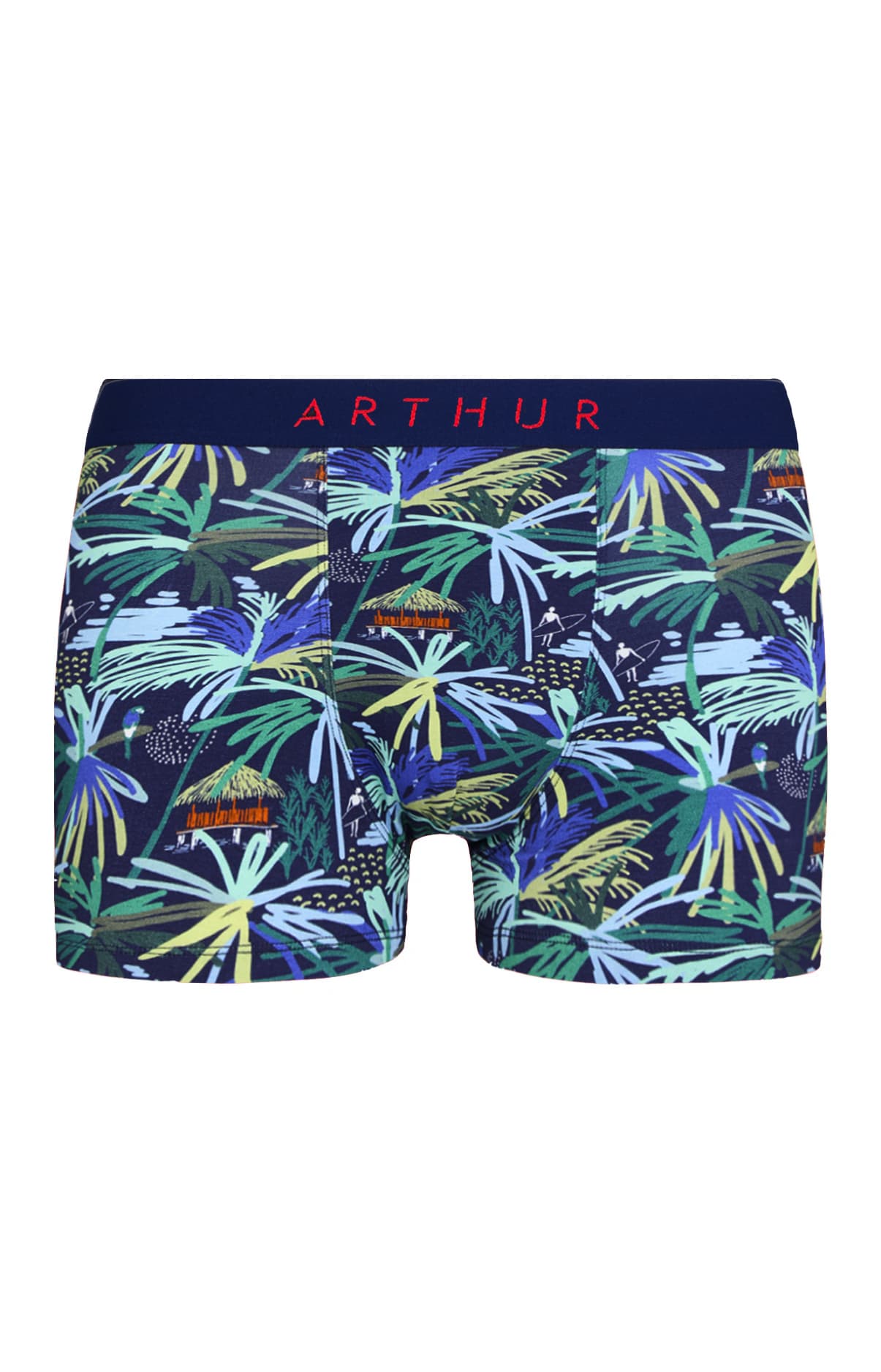 arthur-bob-tropical-boxer-coton-bio-multicolore image 3