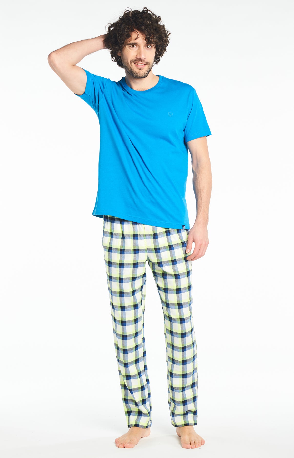 arthur-bob-tee-shirt-uni-roi-bleu-coton-bio-s image 1