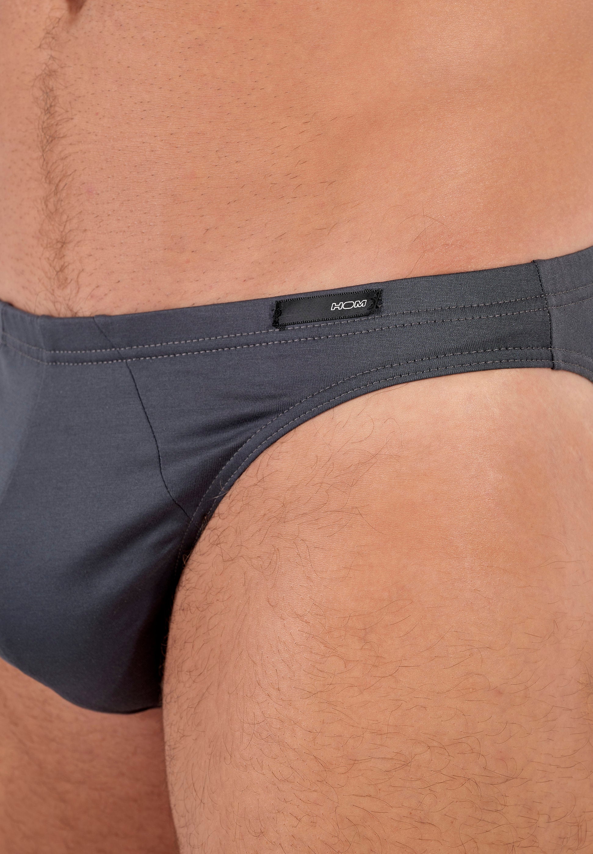 hom-premium-cotton-micro-slip-gris-100-coton image 5