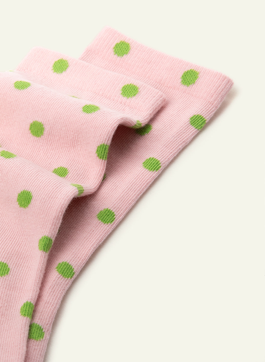 archiduchesse-fantaisie-rose-pistache-chaussettes-36-41-pois image 5