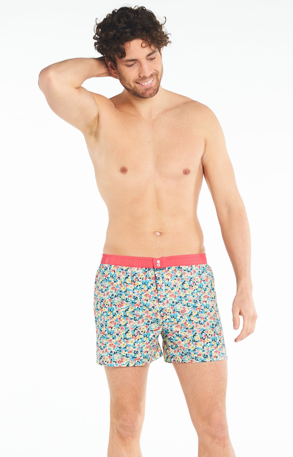 arthur-le-club-cale-on-n-939-multicolore-coton-bio image 2