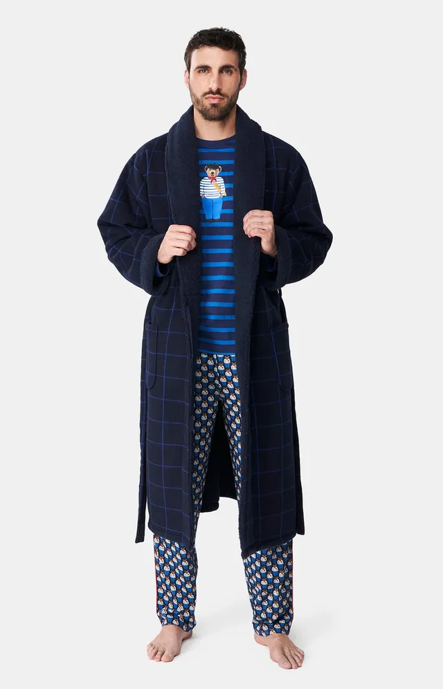 arthur-bob-windsor-robe-de-chambre-homme-marine-2 image 1