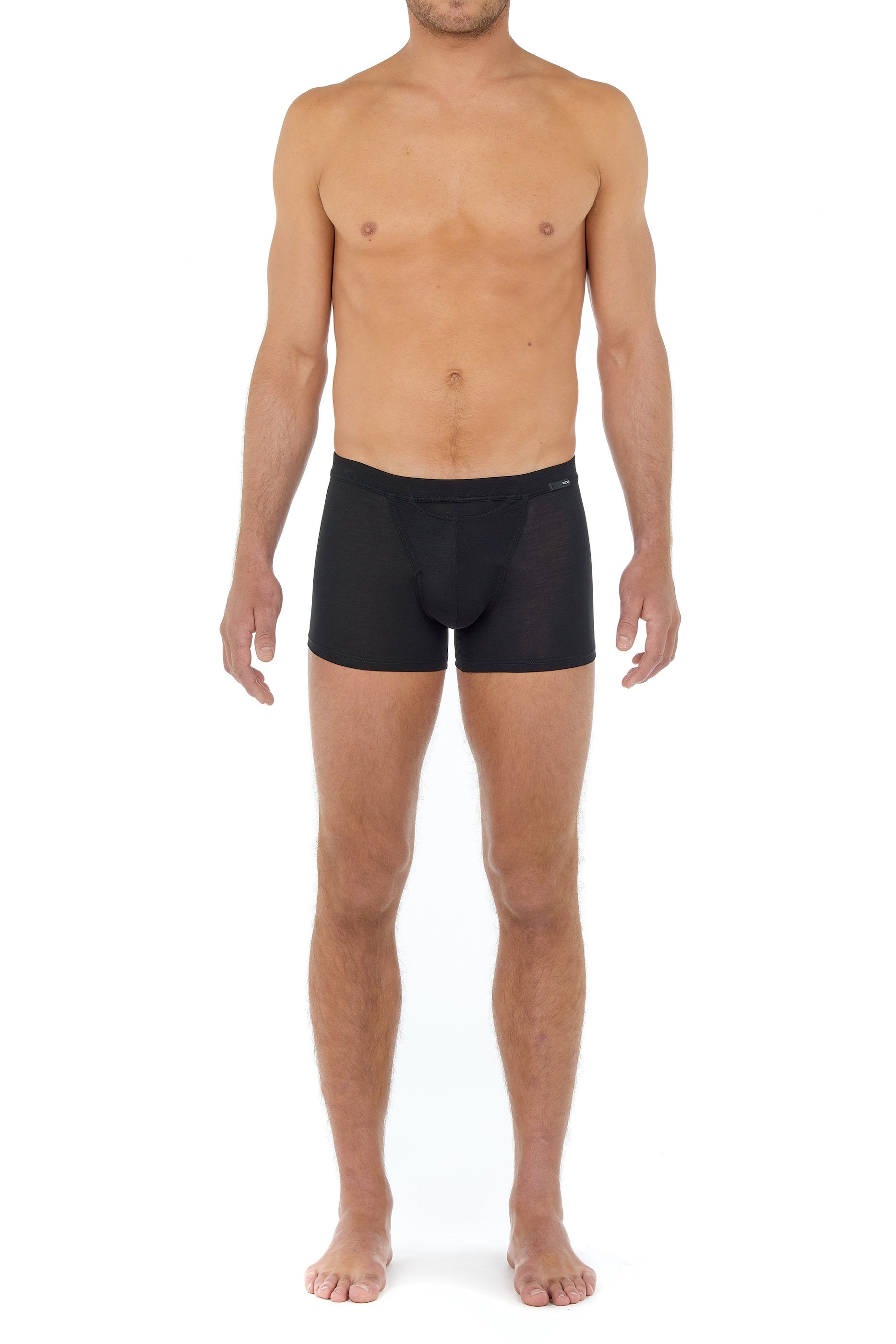 hom-ho1-tencel-boxer-long-homme-noir-lyocell image 3
