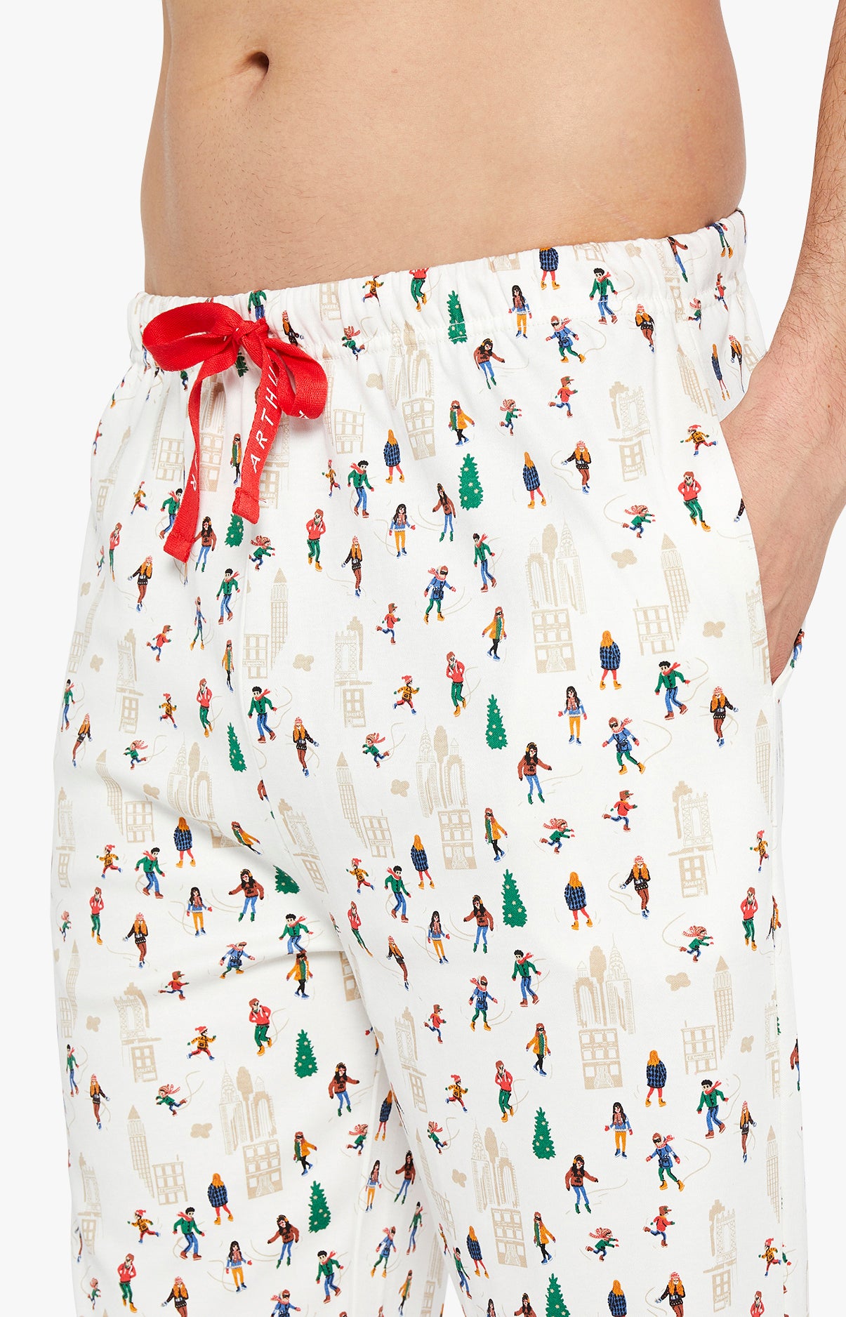 arthur-bob-pyjama-matin-glace-coton-bio-blanc image 6
