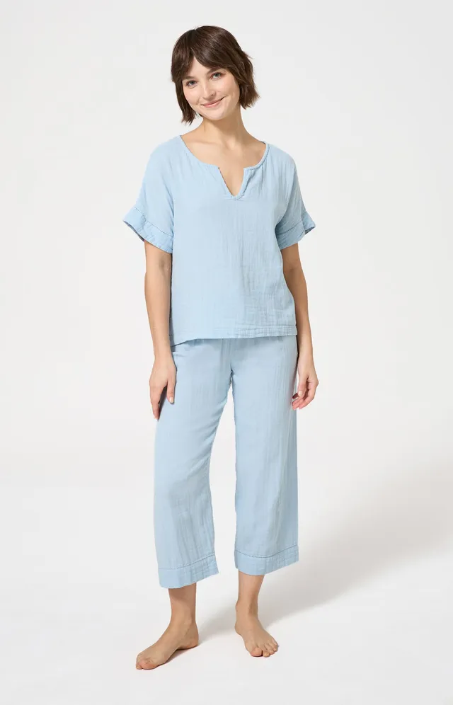 arthur-bob-pyjama-brume-d-t-ciel-gaze-coton-bio-femme image 1