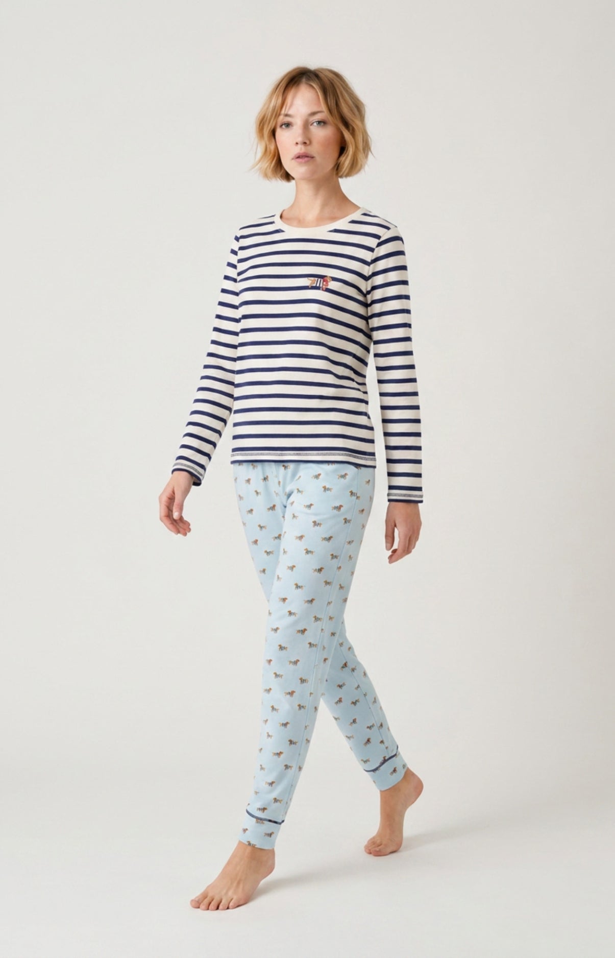 arthur-bob-pyjama-tobby-ciel-coton-bio-femme image 4