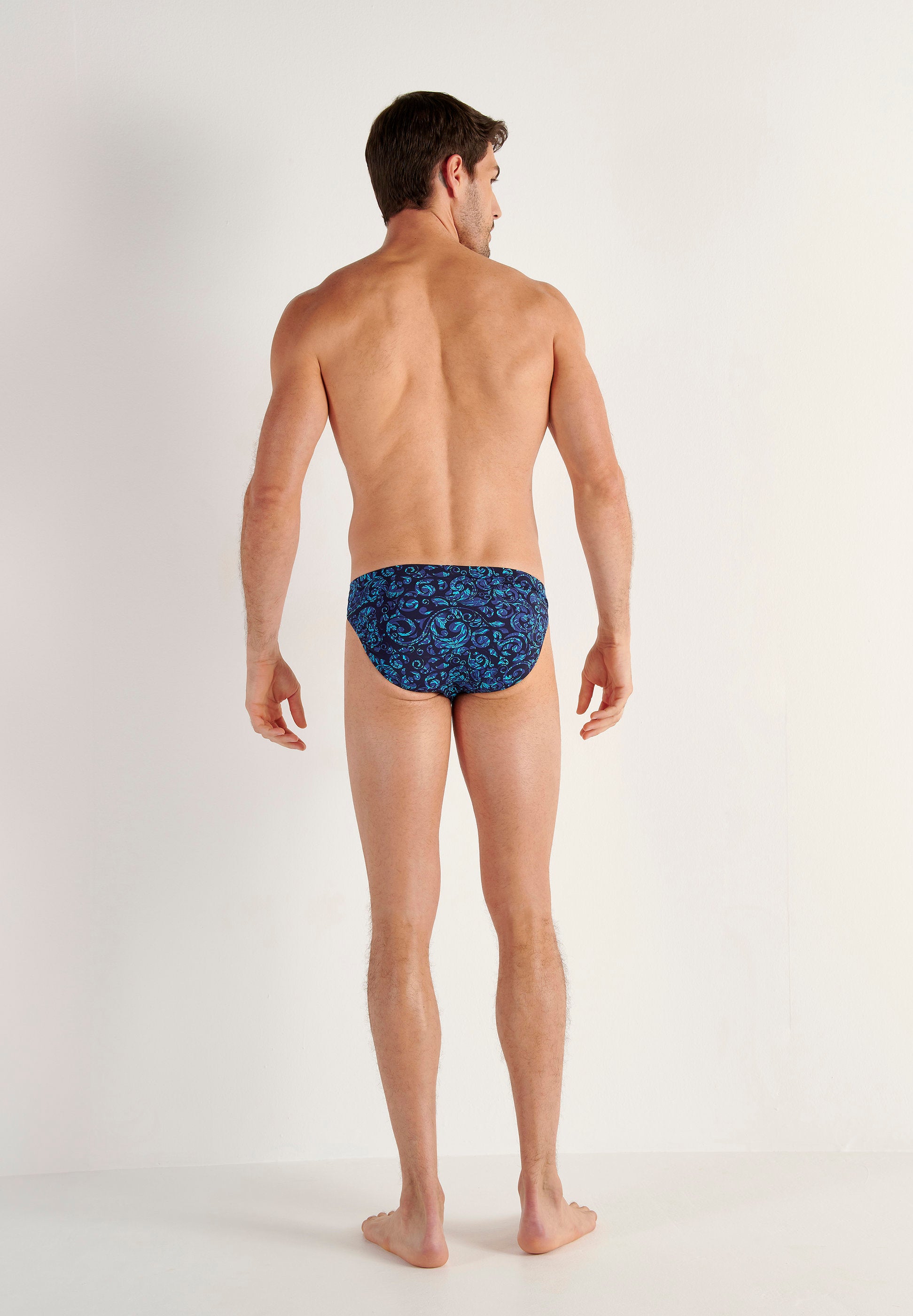 hom-funky-styles-brian-micro-slip-imprim-bleu-microfibre image 6