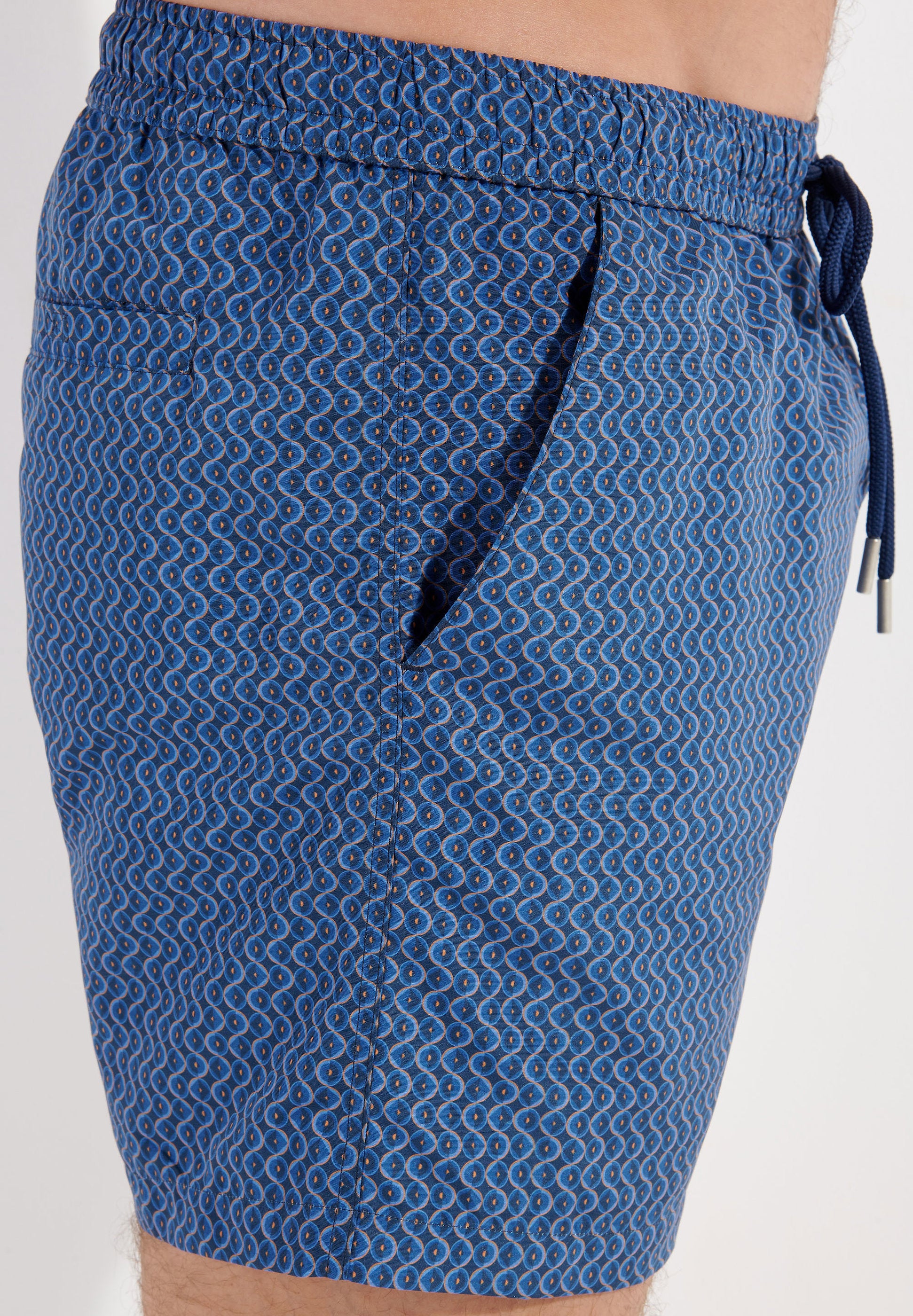 hom-h-fresh-morny-boxer-de-bain-imprim-navy image 4