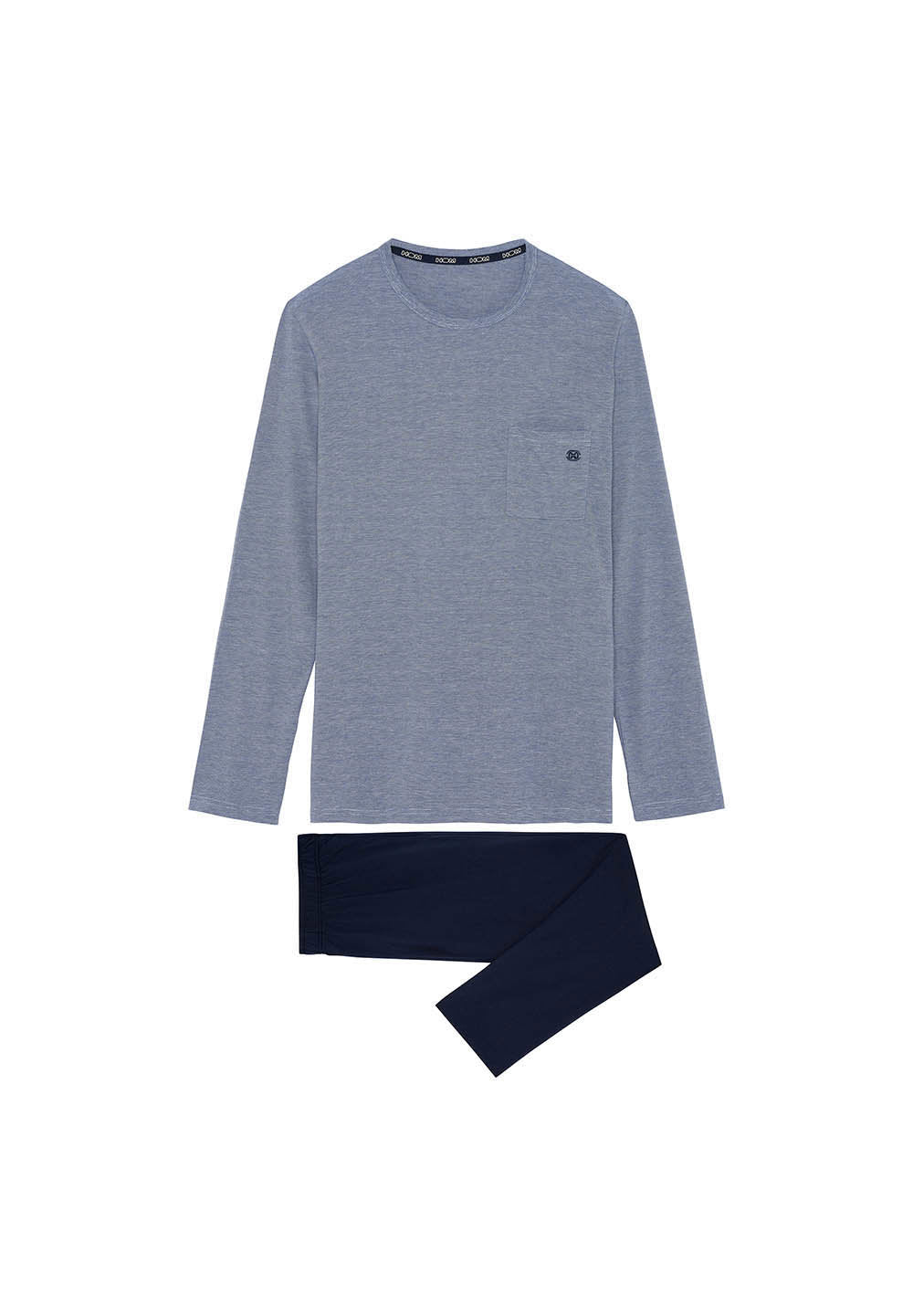 hom-modal-comfort-pyjama-long-homme-marine-l image 1
