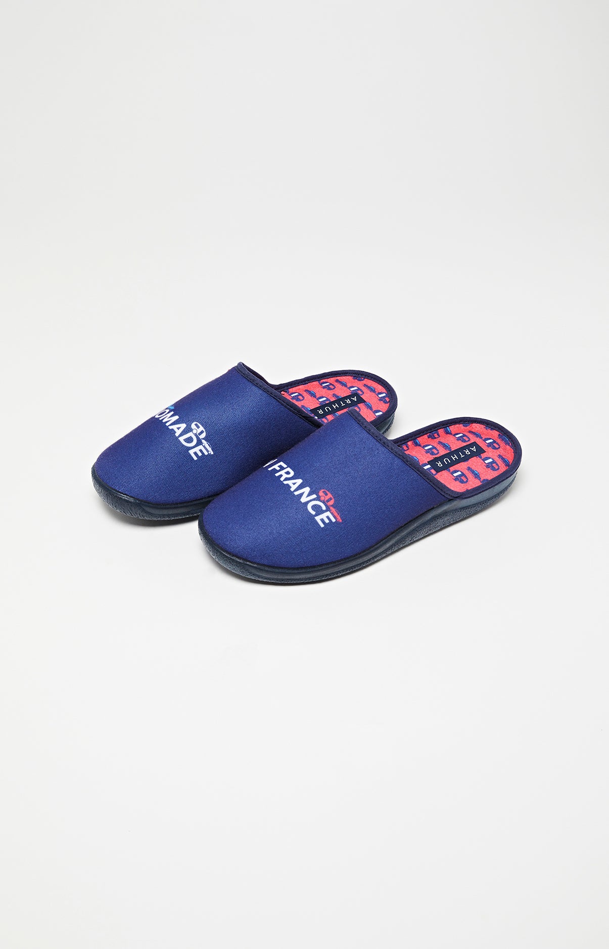 arthur-bob-mules-nomade-in-france-rouge-mousse image 1